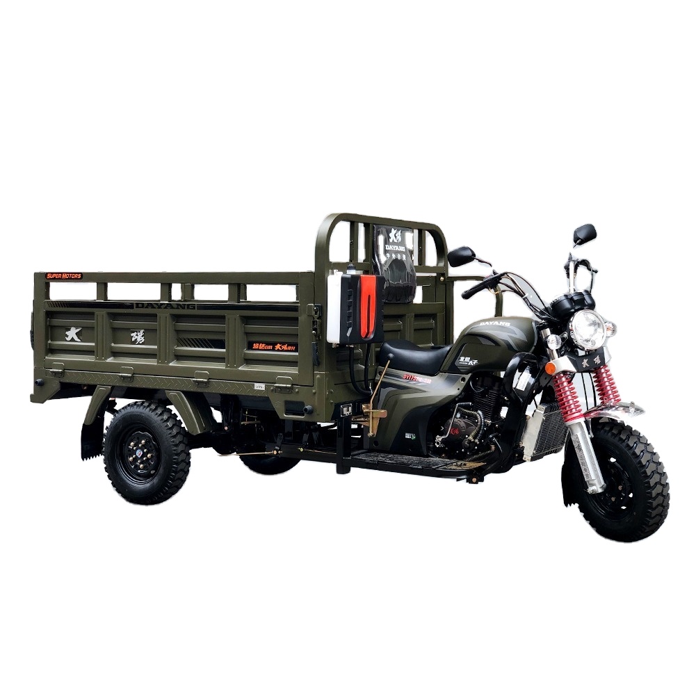 Hot Sell Convenient Fast And Powerful Loncin Engine Tricycle Cargo 150cc Heavy Cargo Capacity Tricycle