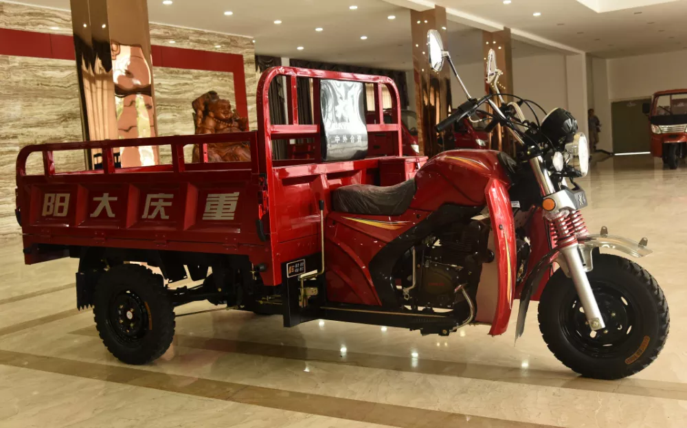 DAYANG OEM Best safe security 200cc cargo motorcycle tricycle cargo tricycle with cabin