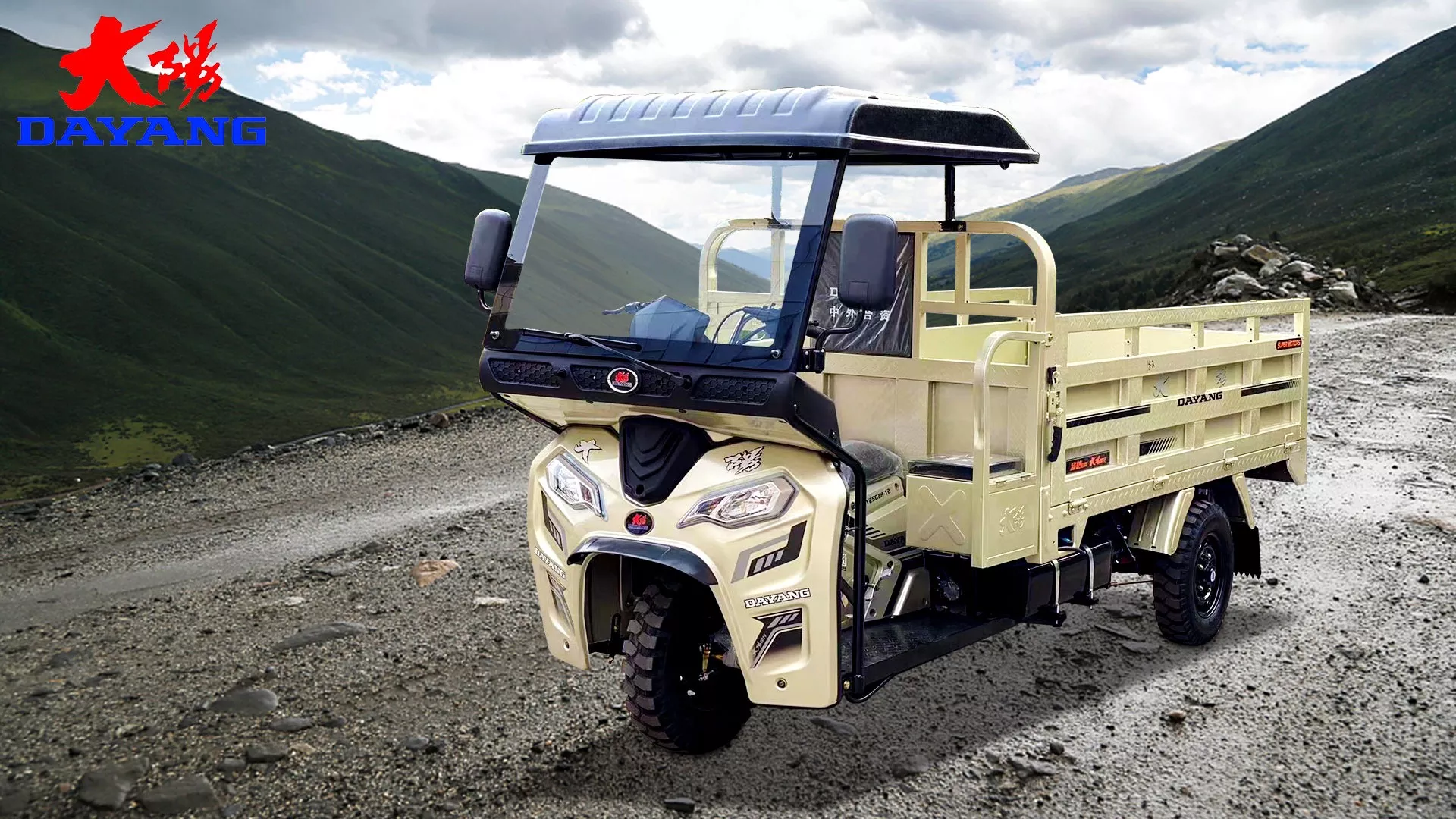 Popular Model Semi Cabin Uzbekistan Mopes Water Cooling Motorcycle Site Dedicated To The New Tricycle In China