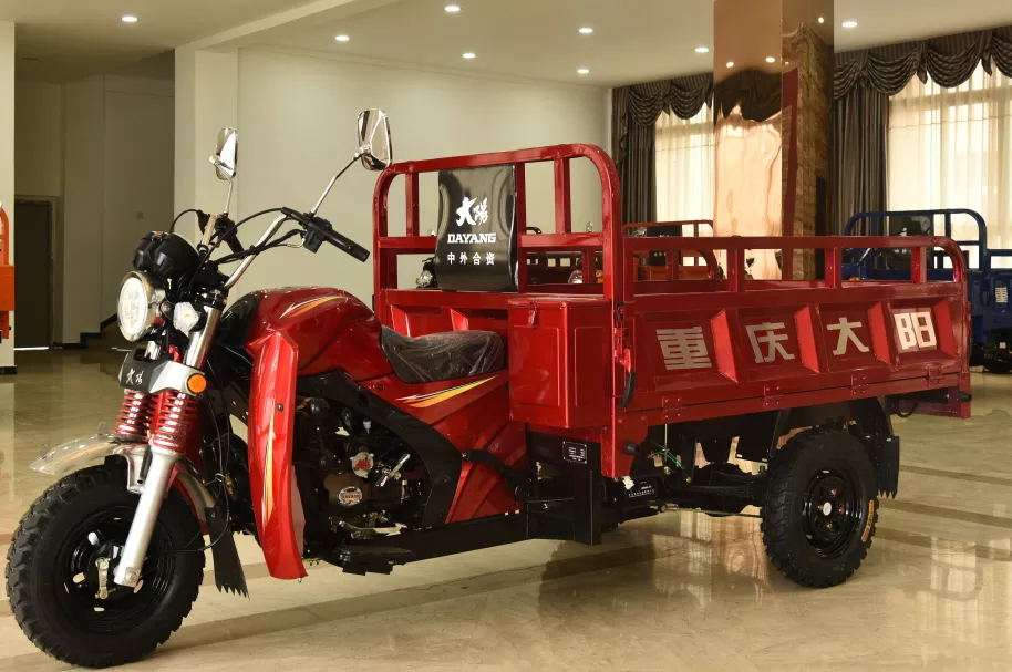 DAYANG OEM Best safe security 200cc cargo motorcycle tricycle cargo tricycle with cabin