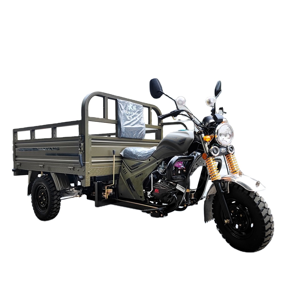 Hot Sale Three Wheel Motorcycle Scooter Trike Petrol Type Motorcycle Moped Cheap Cargo Box Tricycle 150 200cc