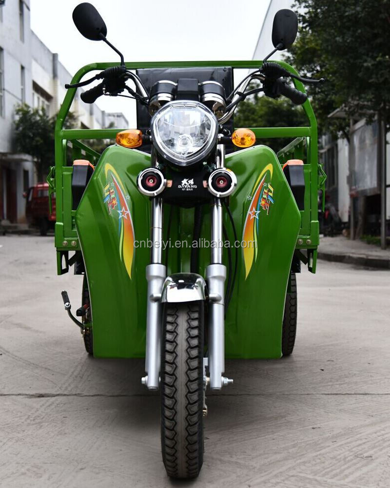 China Chongqing Best Selling Light Load Three Wheel Cargo Motorcycle Tricycle Trike Bike In Chile