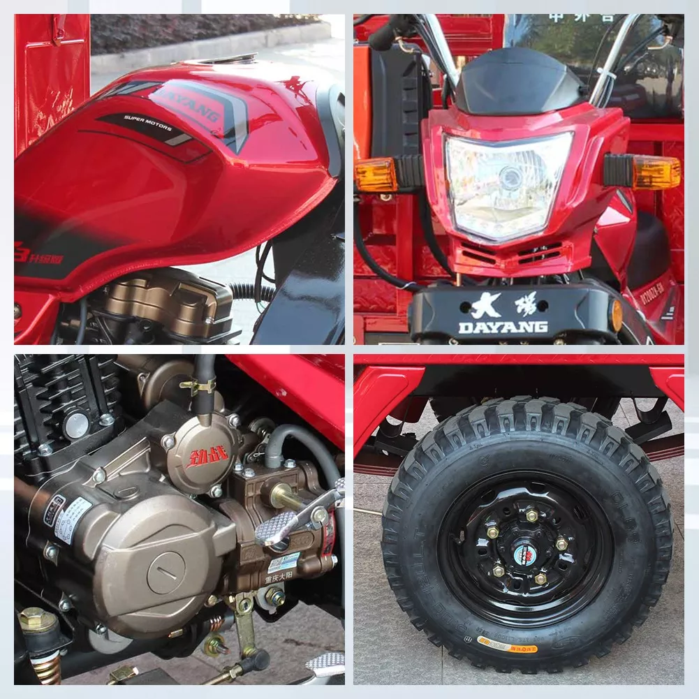 Hot Selling Heavy Loading Tricycle 200cc/250cc/300cc Three Wheel Motorcycle