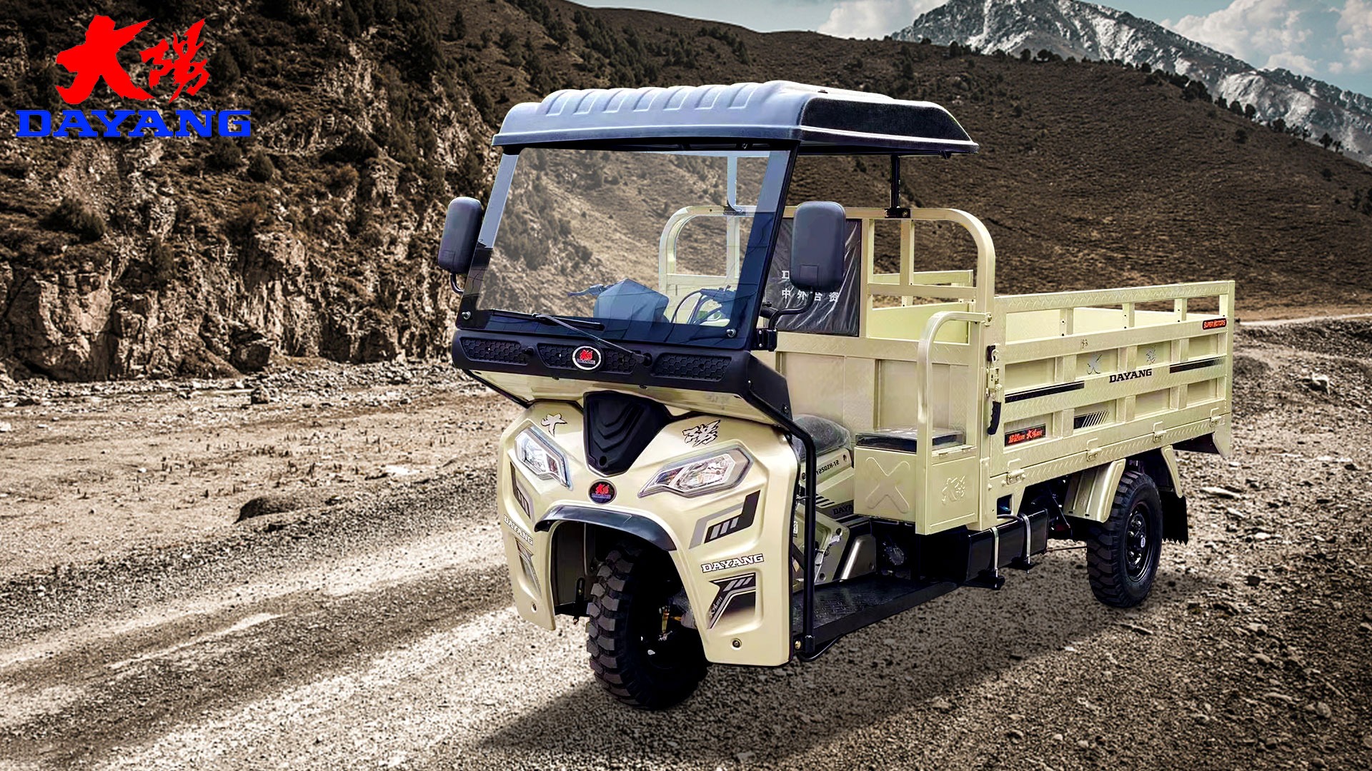 Popular Model Semi Cabin Uzbekistan Mopes Water Cooling Motorcycle Site Dedicated To The New Tricycle In China