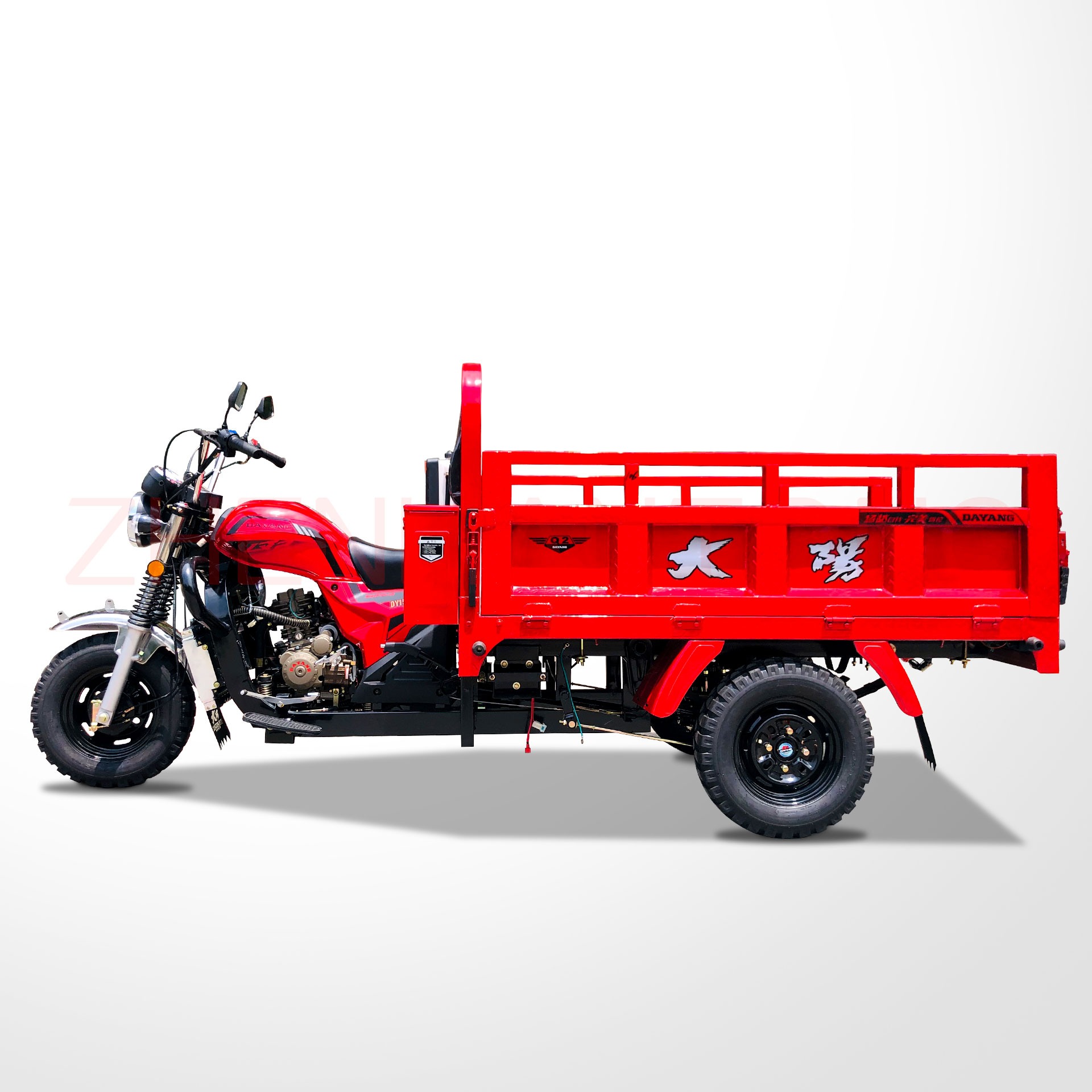 Three Wheels Motorcycle Heavy Load Motor 250cc Cargo Tricycle