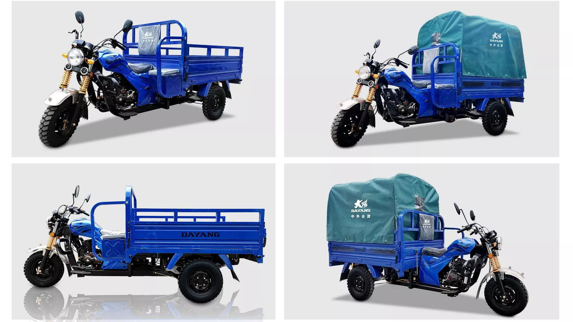 DAYANG OEM Best safe security 200cc cargo motorcycle tricycle motorcycle cargo tricycle