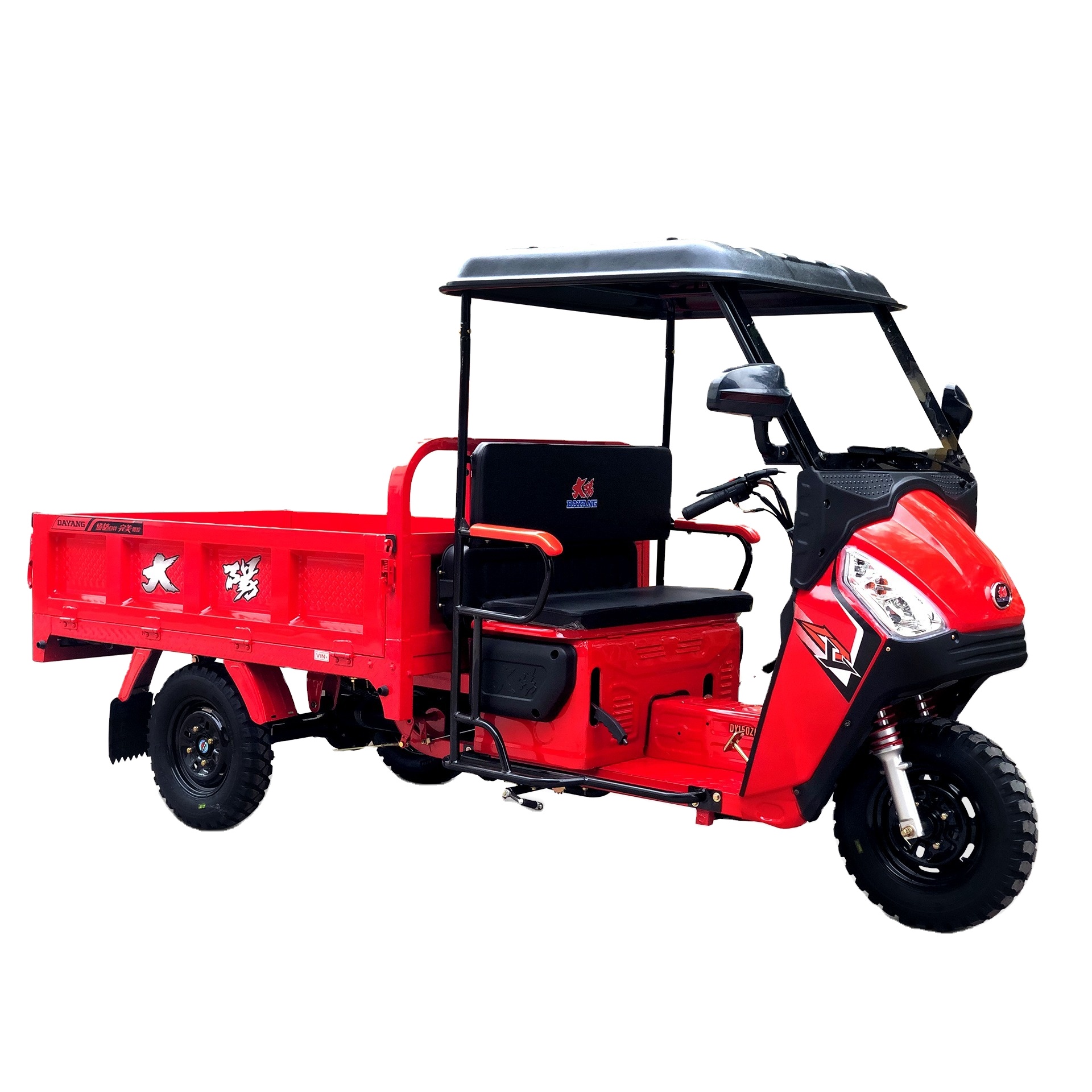 China Manufacturer Tanzania Cheapest Air-cooled Loncin Engine Strong Tricycle Motor Farm Trade