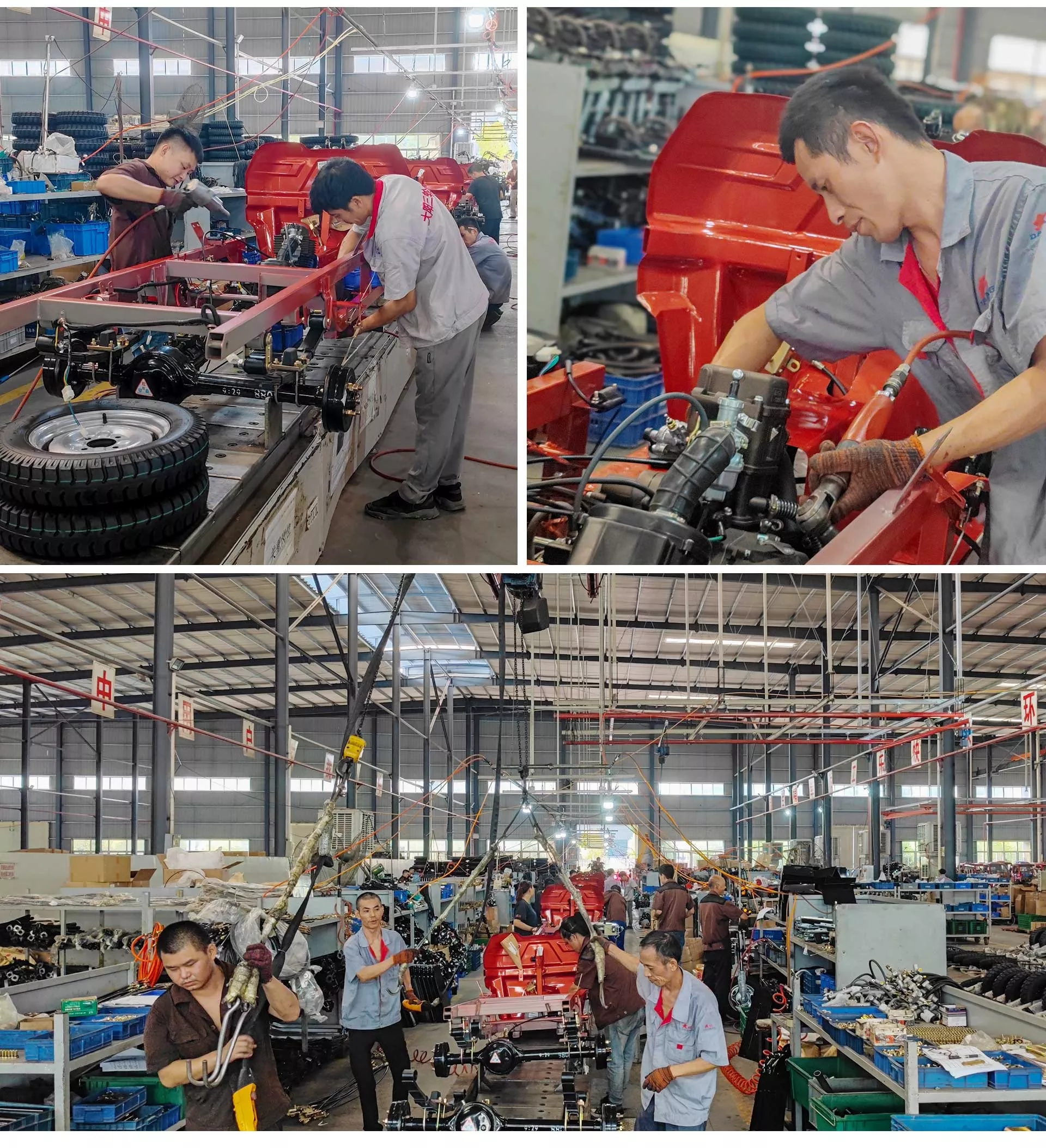 China Manufacturer Tanzania Cheapest Air-cooled Loncin Engine Strong Tricycle Motor Farm Trade