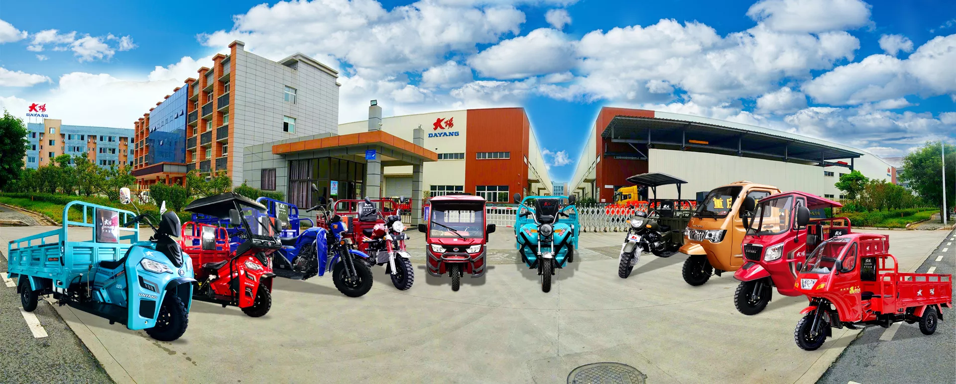 200cc Water Cooling Gasoline Engine Three Wheel Cargo Tricycle With Cabin