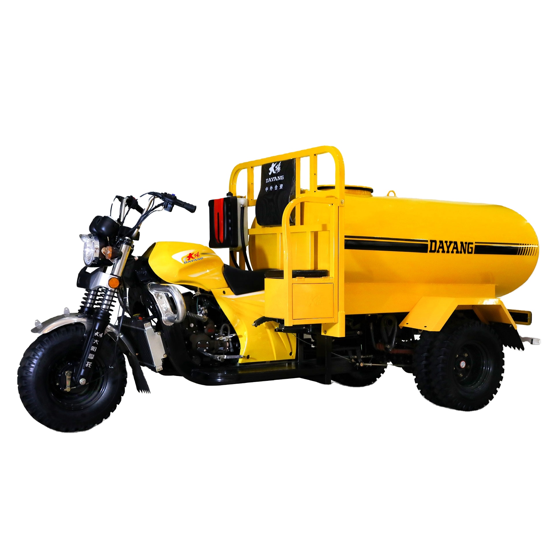 DW-1 cargo tricycle Dayang Tricycle Factory wholesales 200cc water cooled  open-body water tankers for watering fire fighting