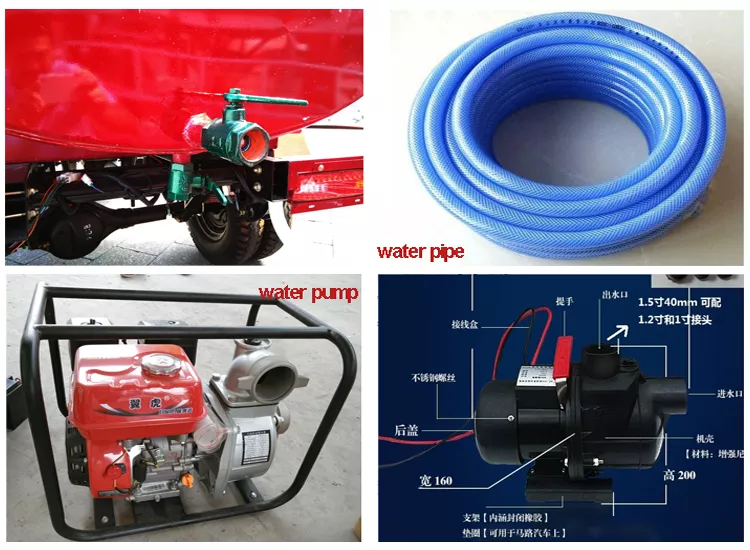 New Supply Africa 3 Big Wheels Water Tricycle Bike Water Tank Motorcycle Tricycle Cargo MOTORIZED > 800W OPEN