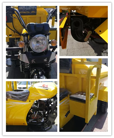 250CC Motorized Special Cabin Roof Delivery Water Tank High Quality Made in China 1600L Tricycles Manufacture Top 10 Cargo Open