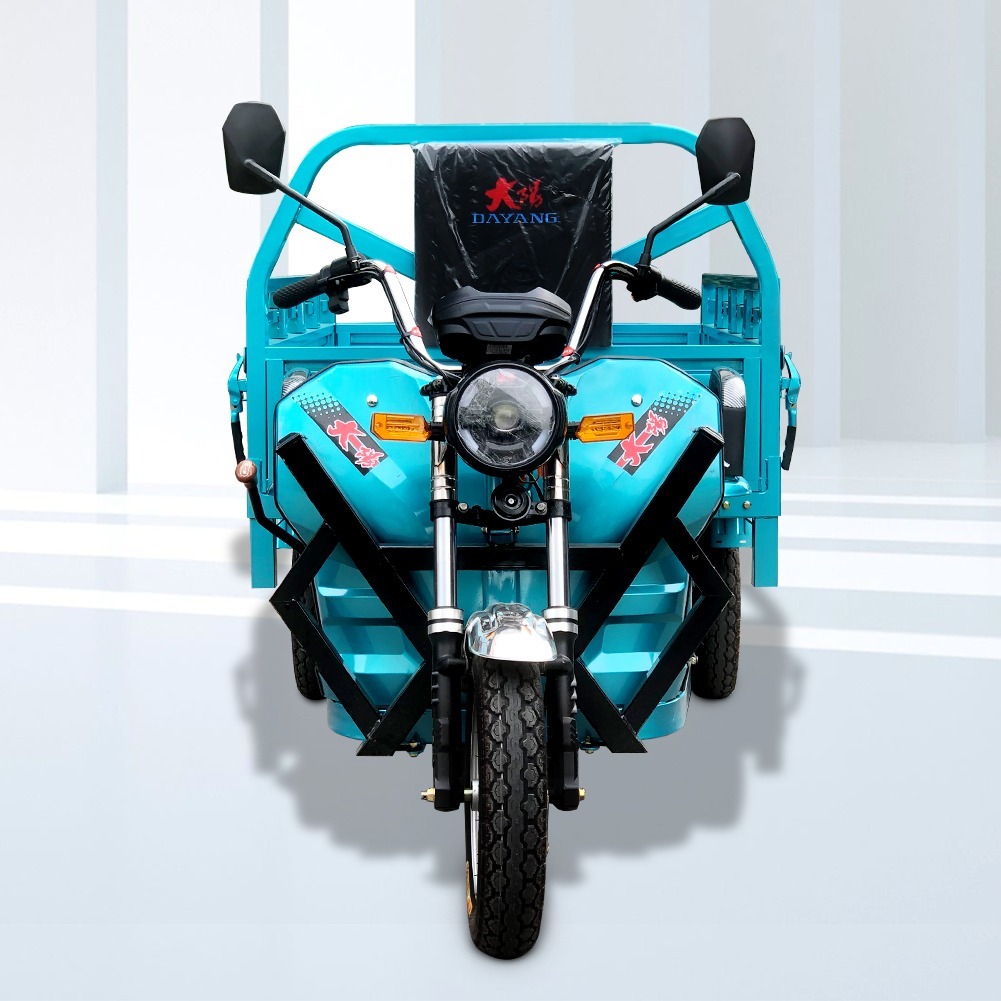 High Quality Electric Trike Scooter Three Wheel Motorized Driving Type Tricycle Popular Blue body China for global