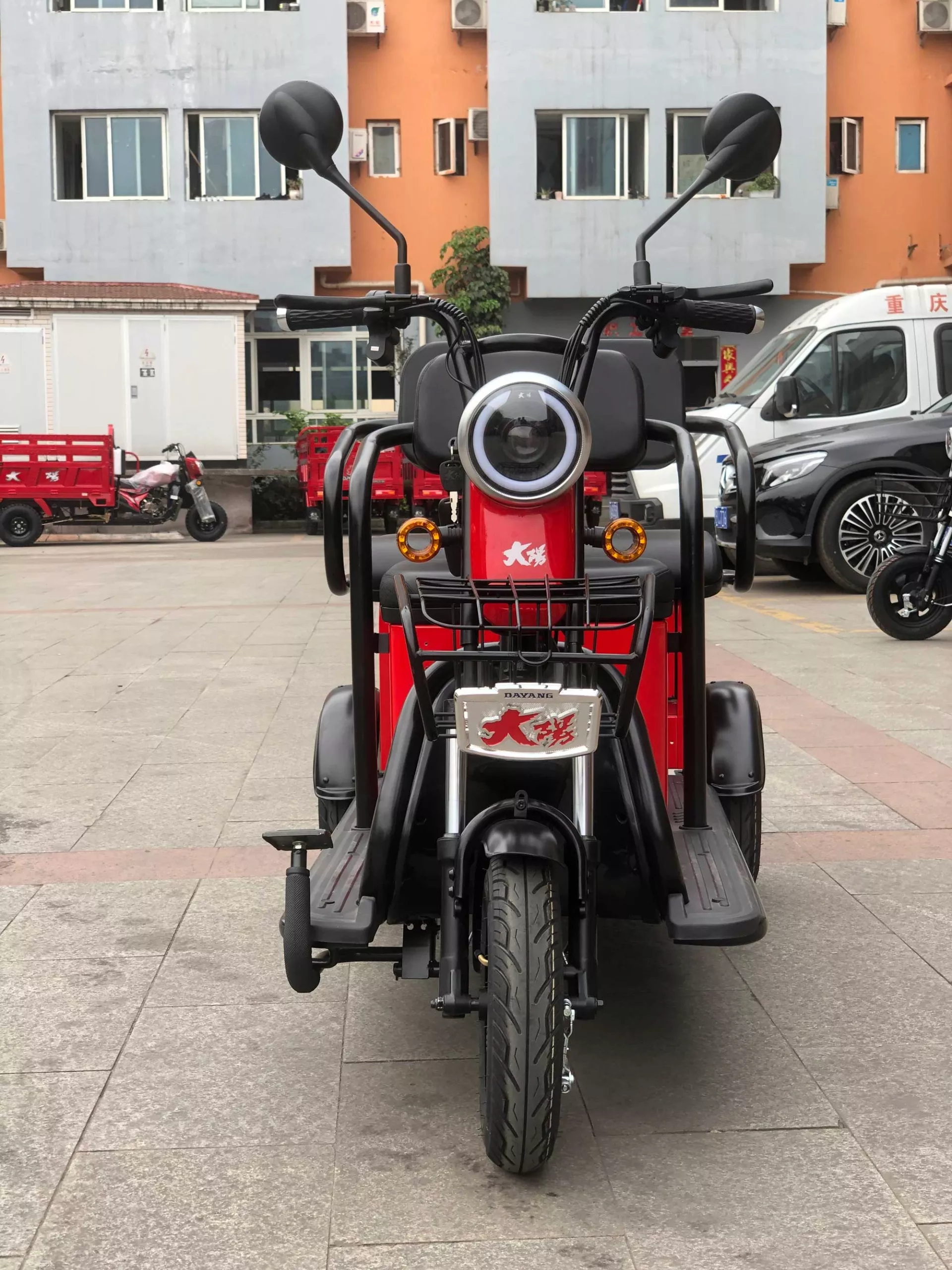 Well Sell Electric Tricycles Passenger 3 Wheel Motorcycle Cheap Price Electric Rickshaw 500w 48v Big Power