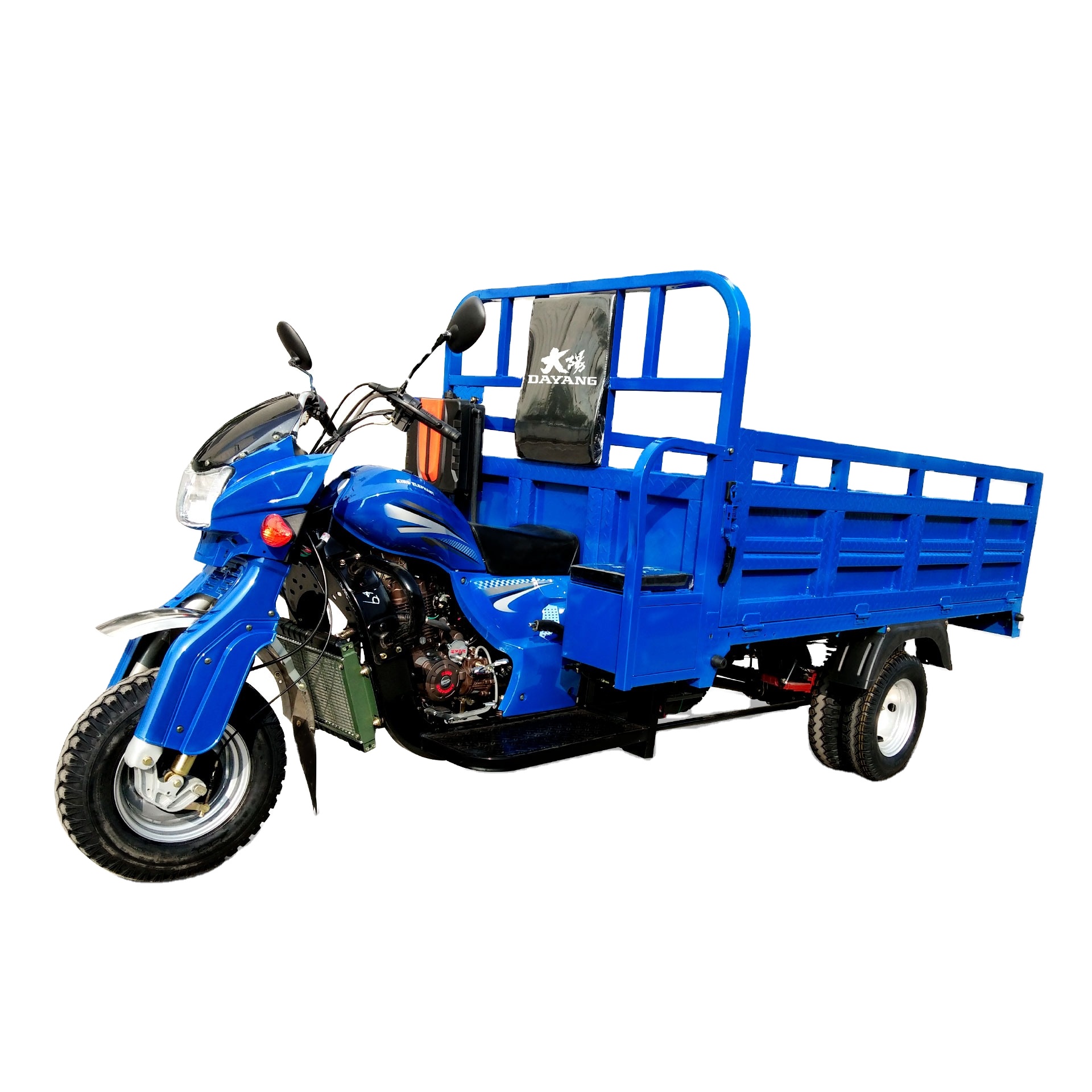 DAYANG Moped Long Range Worksman egypt motor tricycle petrol gasoline motorized cargo tricycles