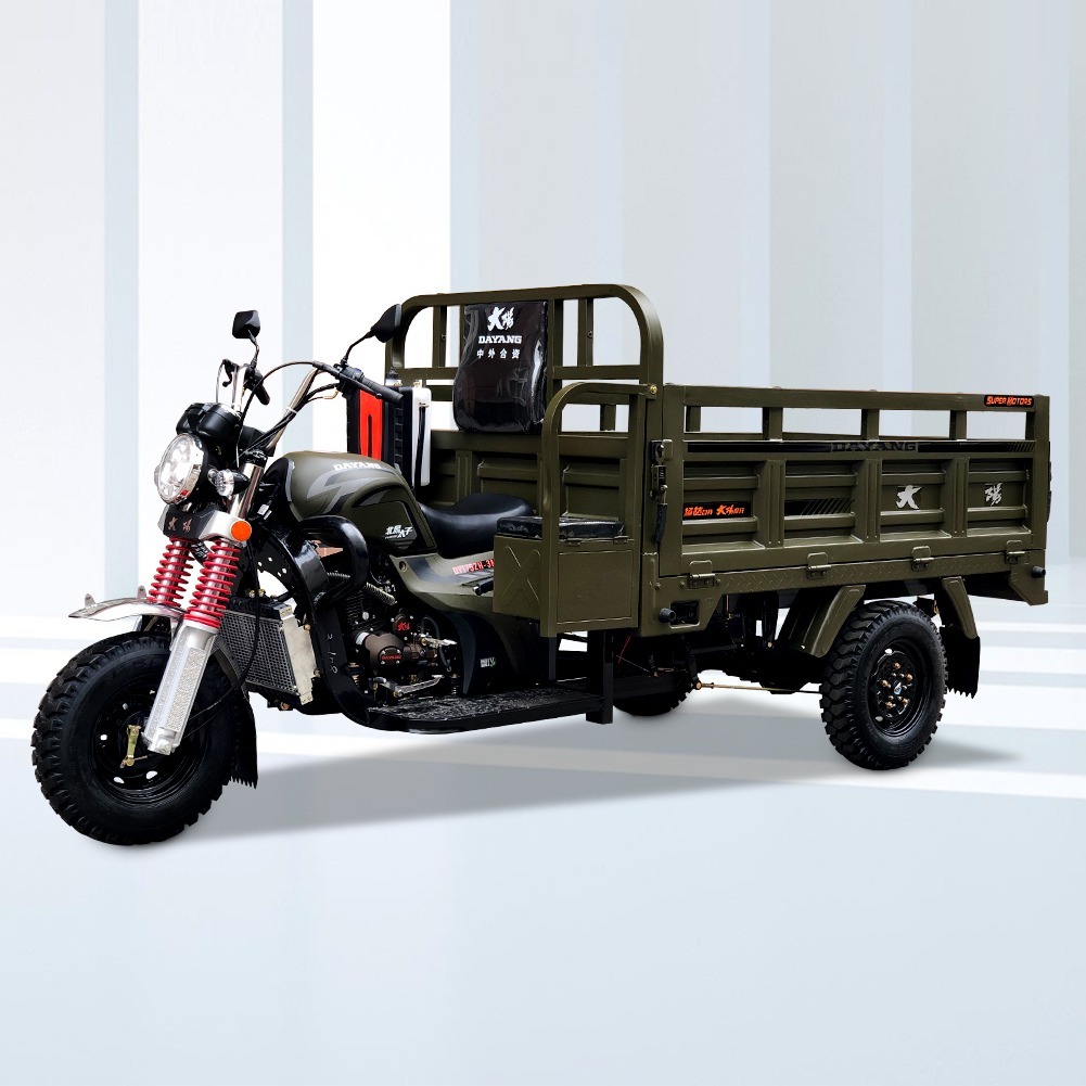 High Quality motorized 175cc air engine Heavy duty cargo tricycle passenger reliable China Powerful engine CCC For Adult