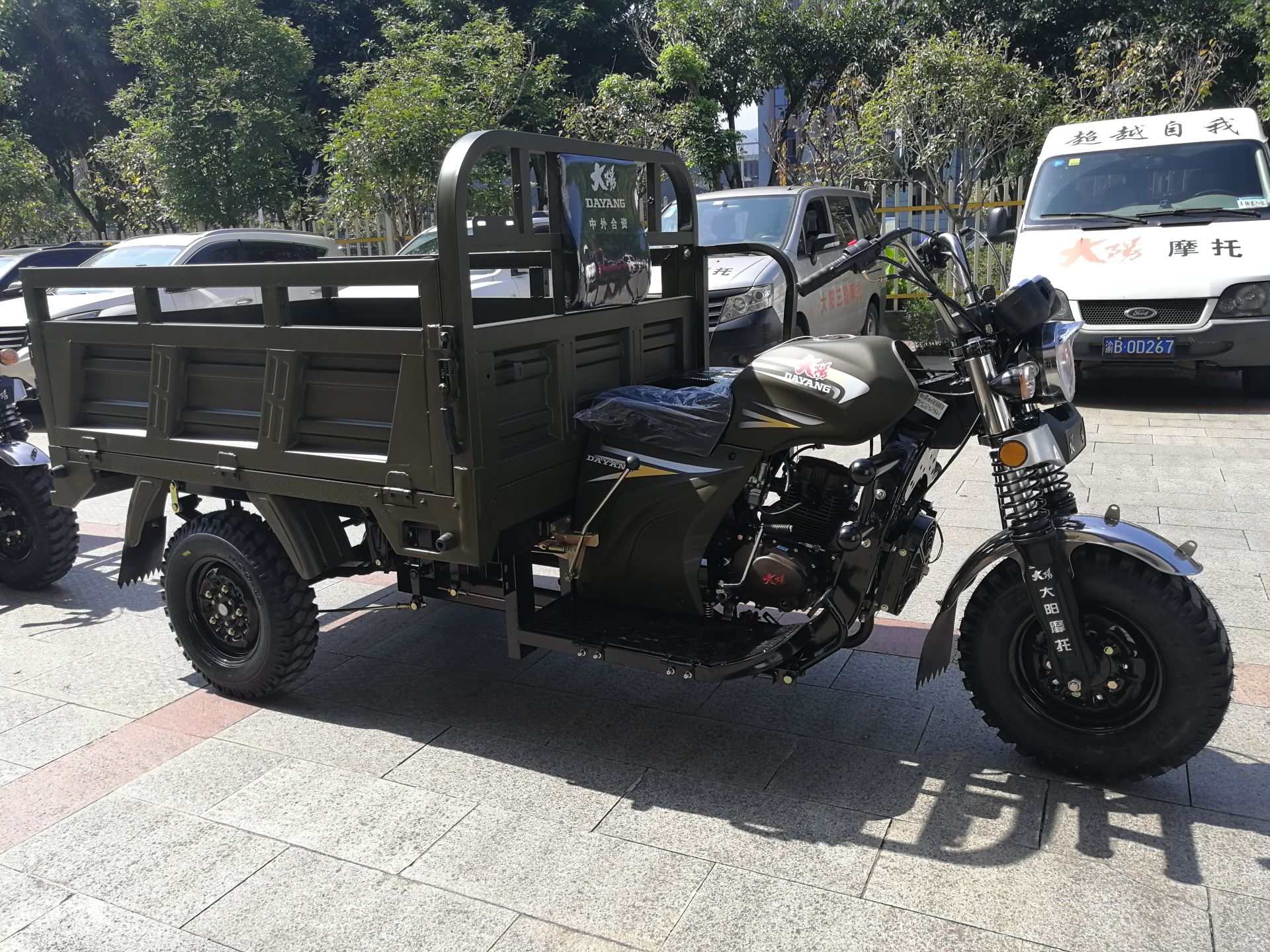 Hight Quality Light loading truck 175CC 200CC 250CC Motorcycle Tricycle 3 Wheel Cargo for Adult Origin Type Driving Size