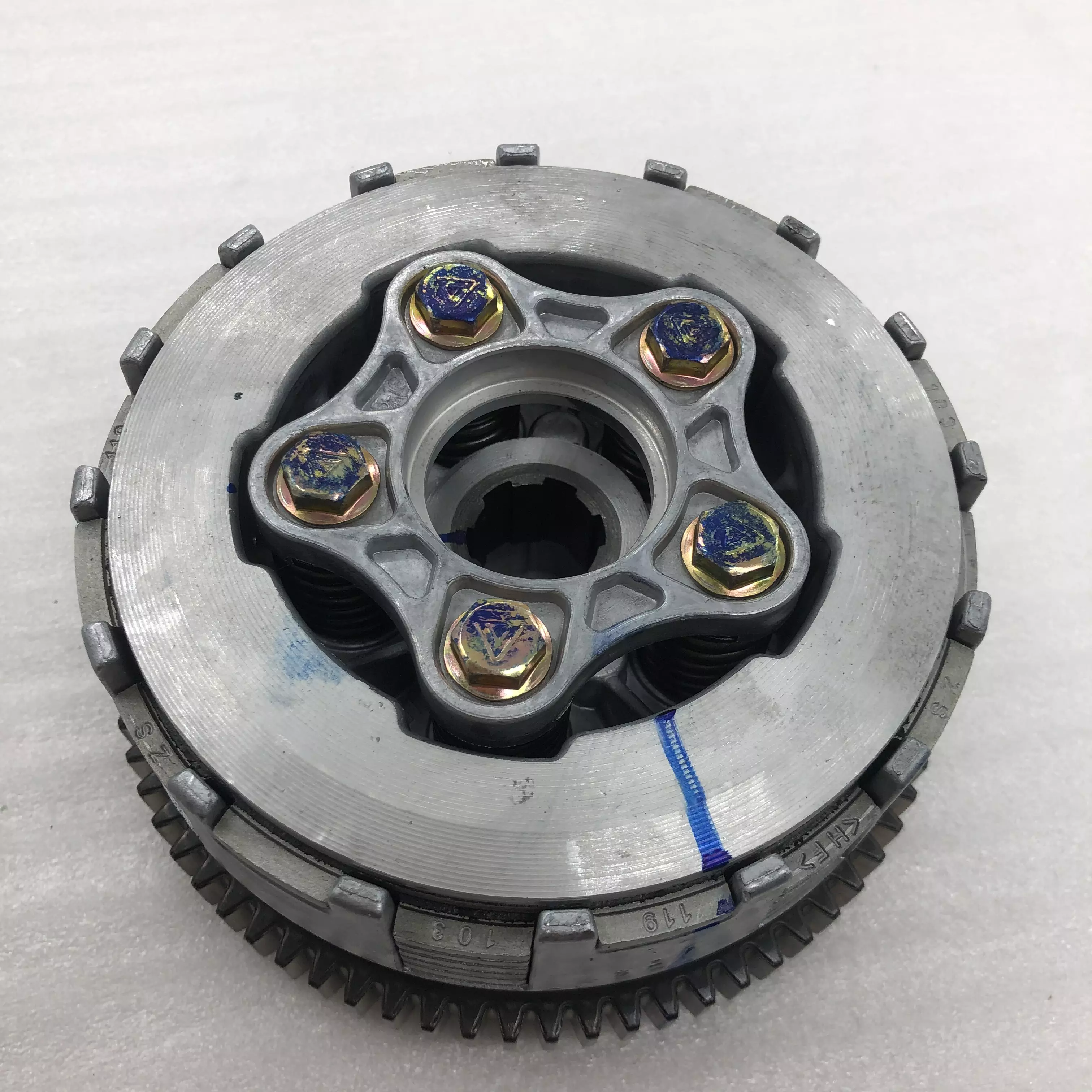 Best Price tricycle spare parts Manual Engine Clutch Assembly  Motorcycle Clutch 200CC Clutch
