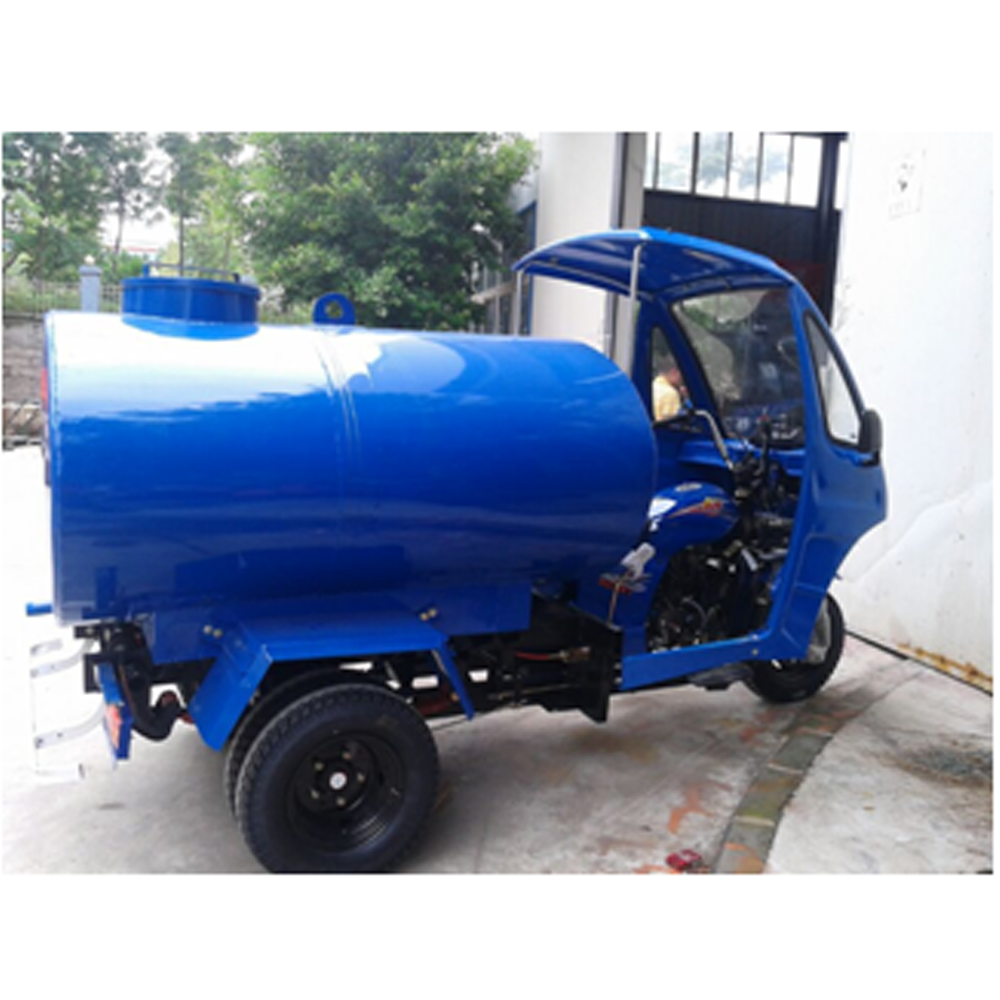 Chongqing Manufacture Special 1600L Half Cabin Roof Delivery Water Tank Tricycle Cargo Motorized > 250cc for Angola Kenya 12V28A
