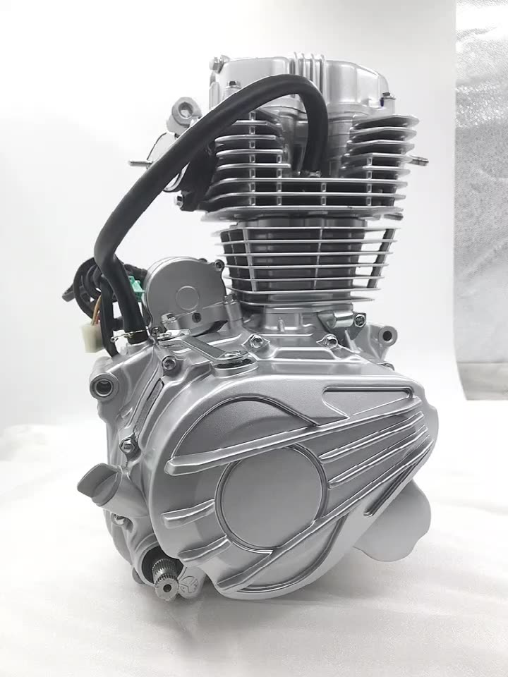 Cg200cc with Balance Shaft Motorcycle Engine Single Cylinder 4 Stroke DAYANG Air Cooled Electric / Kick 1 Cylinder CDI Yf163fml