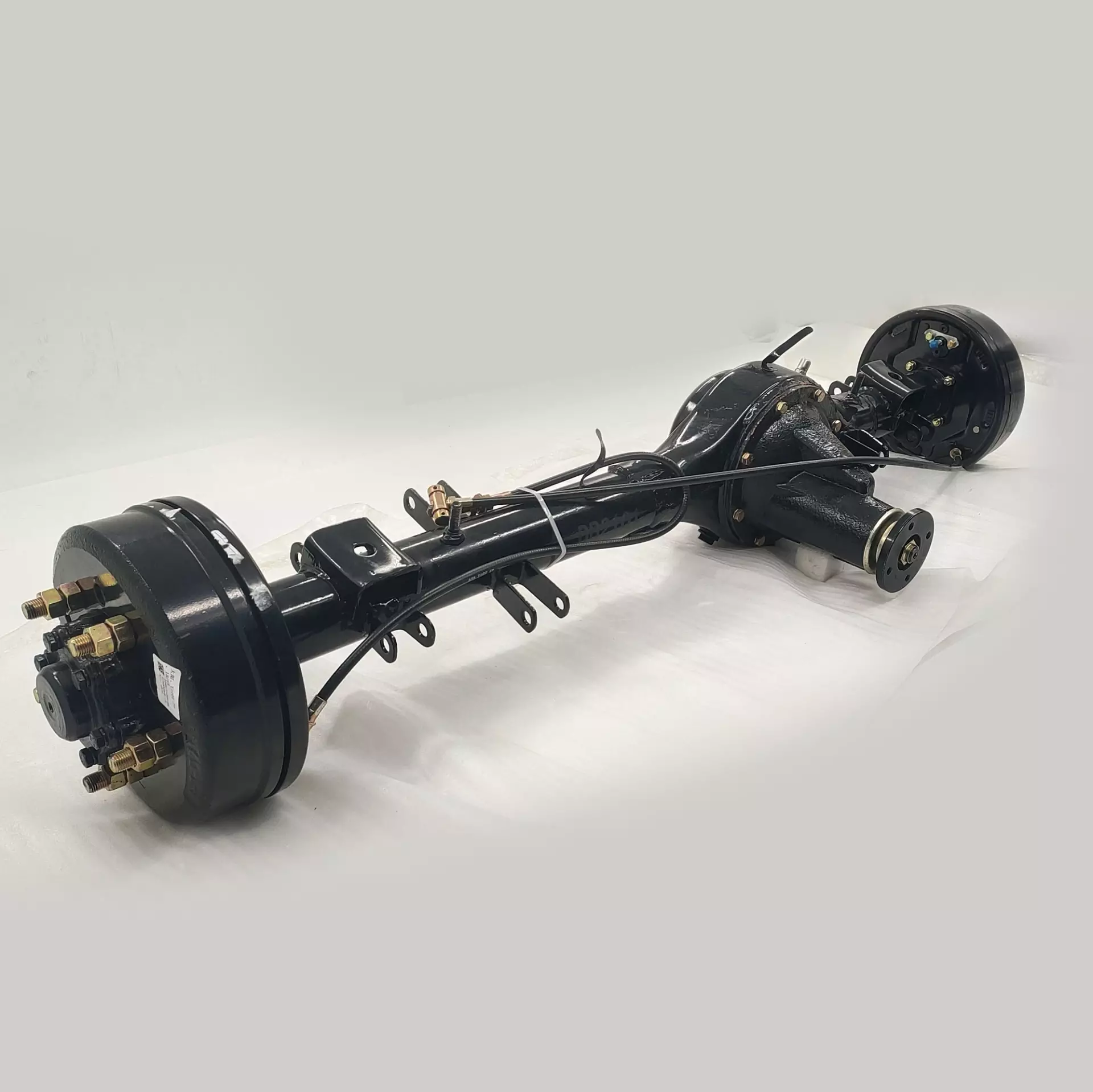 168 full float oil brake 220 drum DAYANG high quality three wheels motorcycle rear axle tricycle spare parts  rear axle
