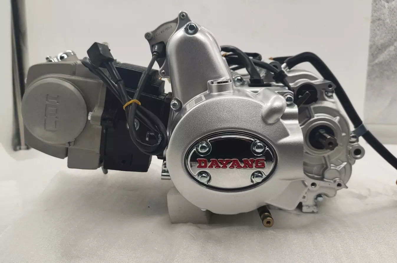 LIFAN 125CC Nature Water-colled Engine Motorcycle Three Wheel Cargo Tricycle Engine Assembly Sliver DAYANG 4 Stroke 1 Cylinder