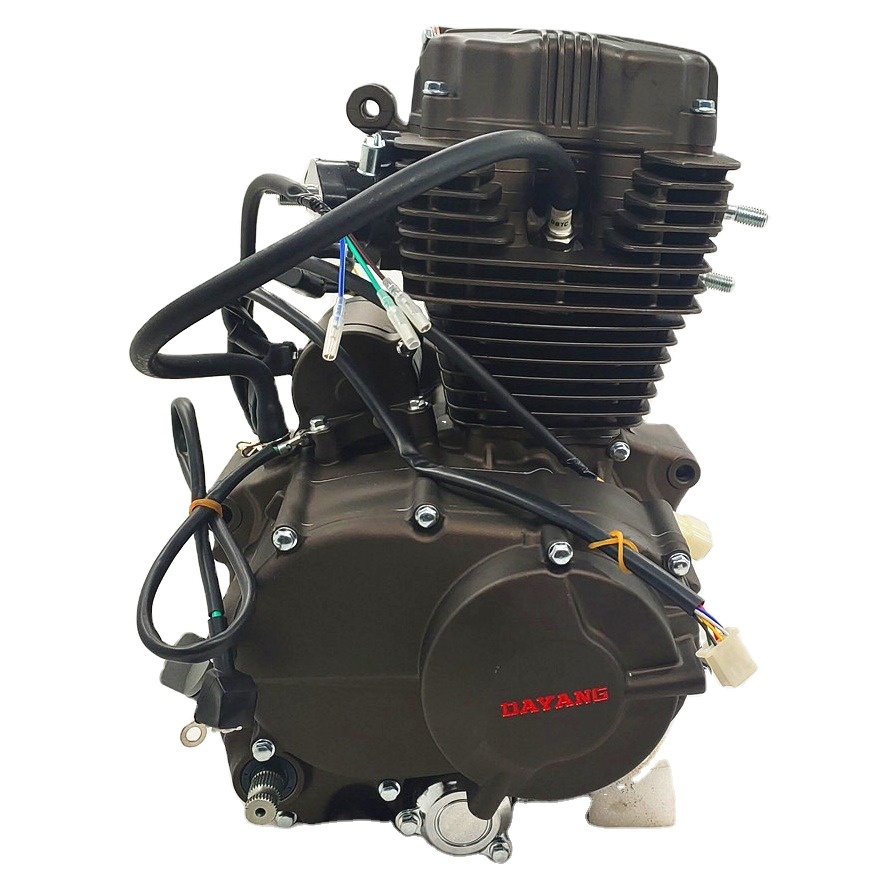 Cg150cc DAYANG Automatic Double Clutch Motorcycle Engine Assembly Tricycle China 4 Stroke Electric / Kick 1 Cylinder 150 10/7500