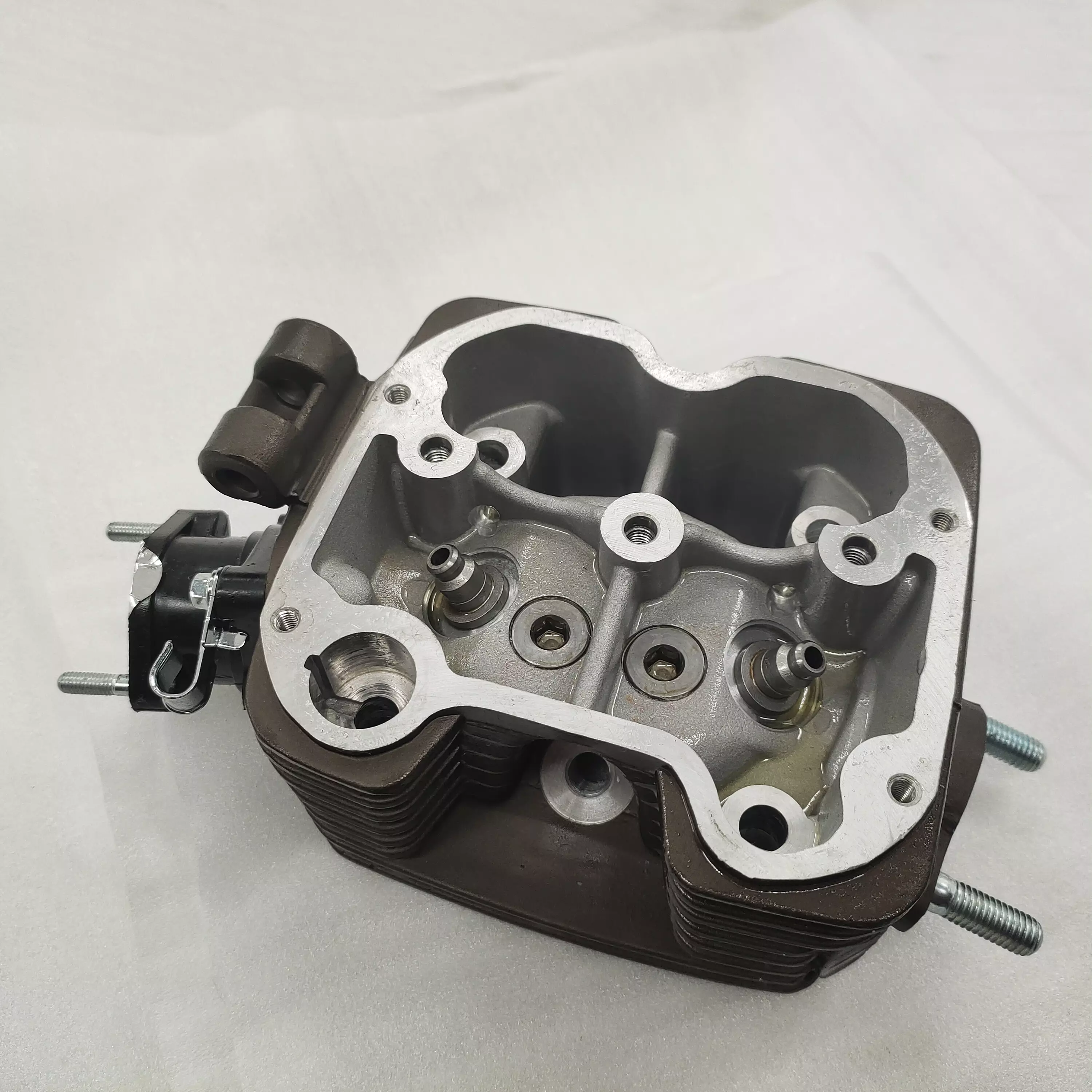 Motorcycle Engine Parts Cylinder Head Block Kit CG150 Box Sets Packing Outer Plastic Material Level Origin Iron Type