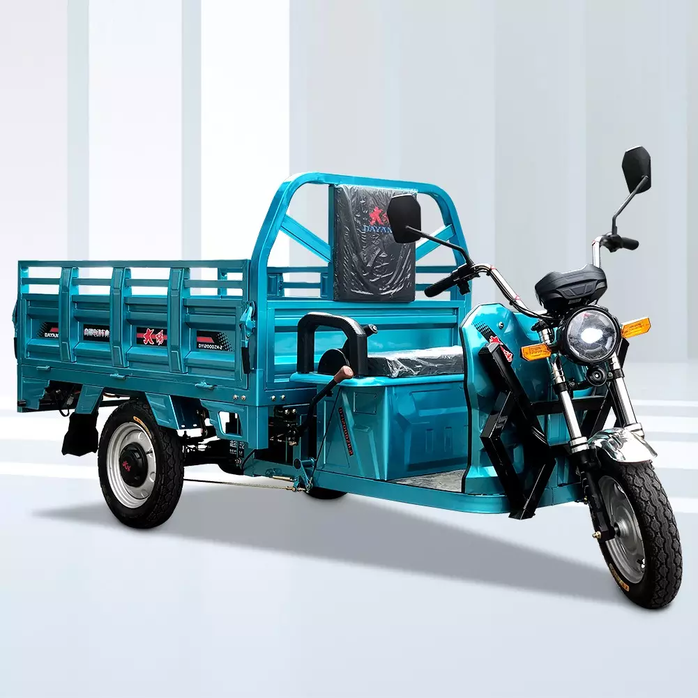 Three Wheel Electric Cargo Bike 1200W 1500W  Mobility Electric Vehicle MB-H9 Electric Tricycles Electric Tricycle Cargo Tricycle
