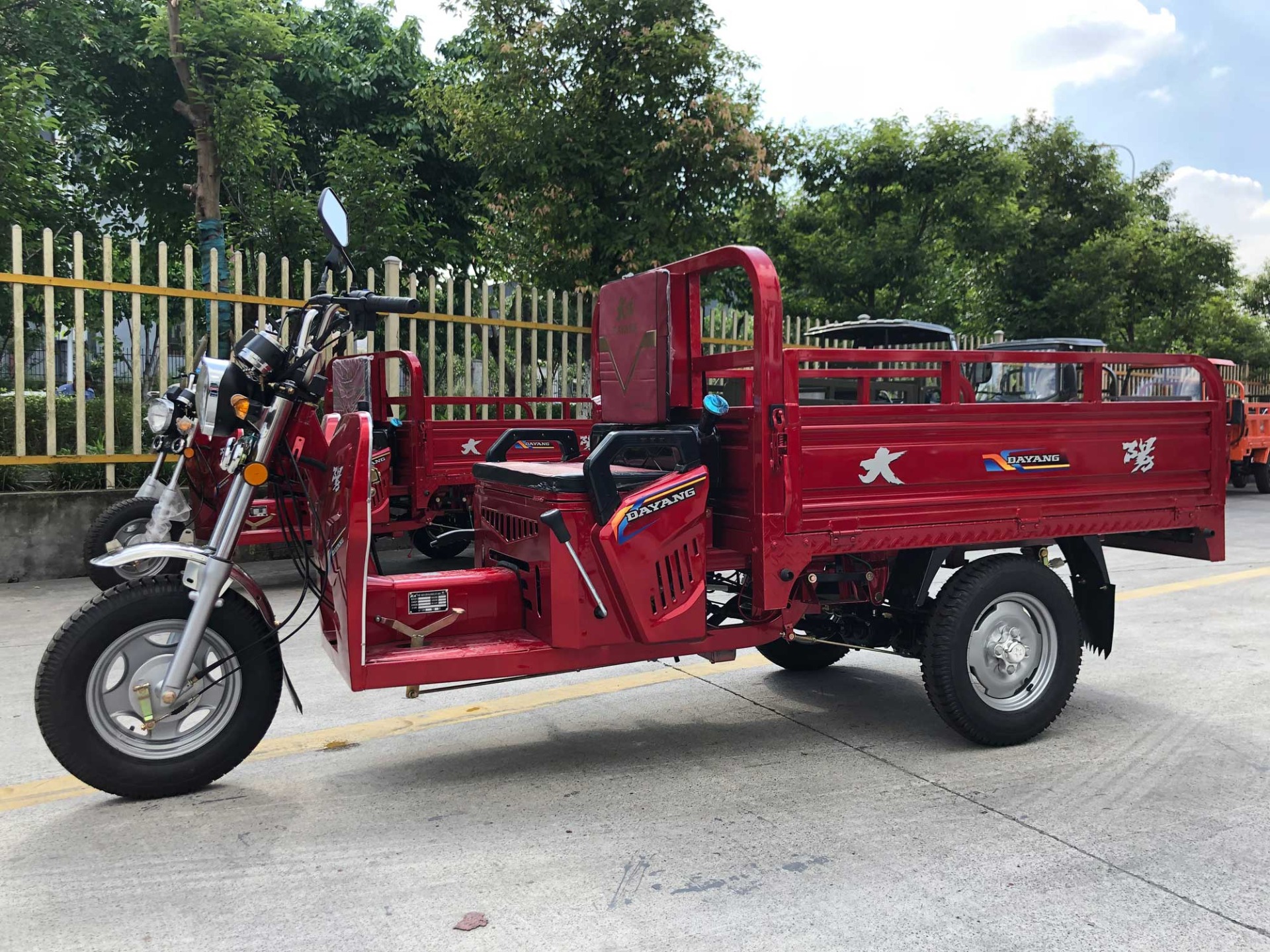 DAYANG Motorized Passenger Tricycle 3 Wheel Motorcycle 201-250cc 201 - 250cc Air-cooling Engine Gasoline Open Type for Global