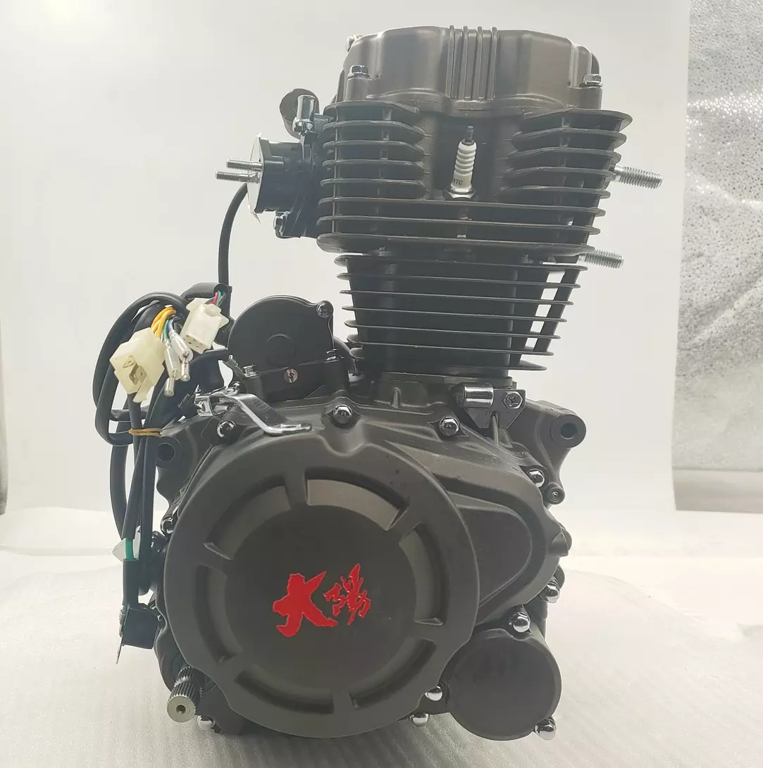 Air Cooled CG200 DAYANG Motorcycle Tricycle Engine Max Black Cylinder Assembly Style Electric/kick Method Origin Warranty
