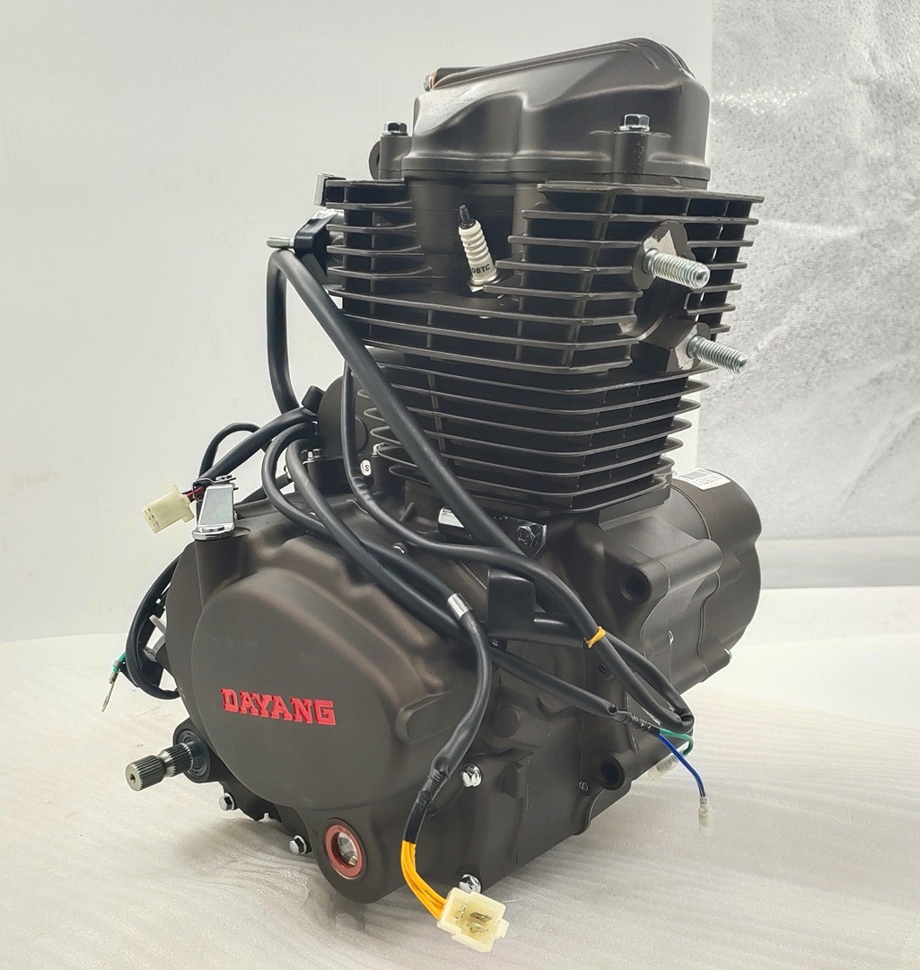 150cc Whale DAYANG Motorcycle Engine Assembly Single Cylinder Four Stroke Style China 4 Stroke Electric / Kick 1 Cylinder CN;CHO