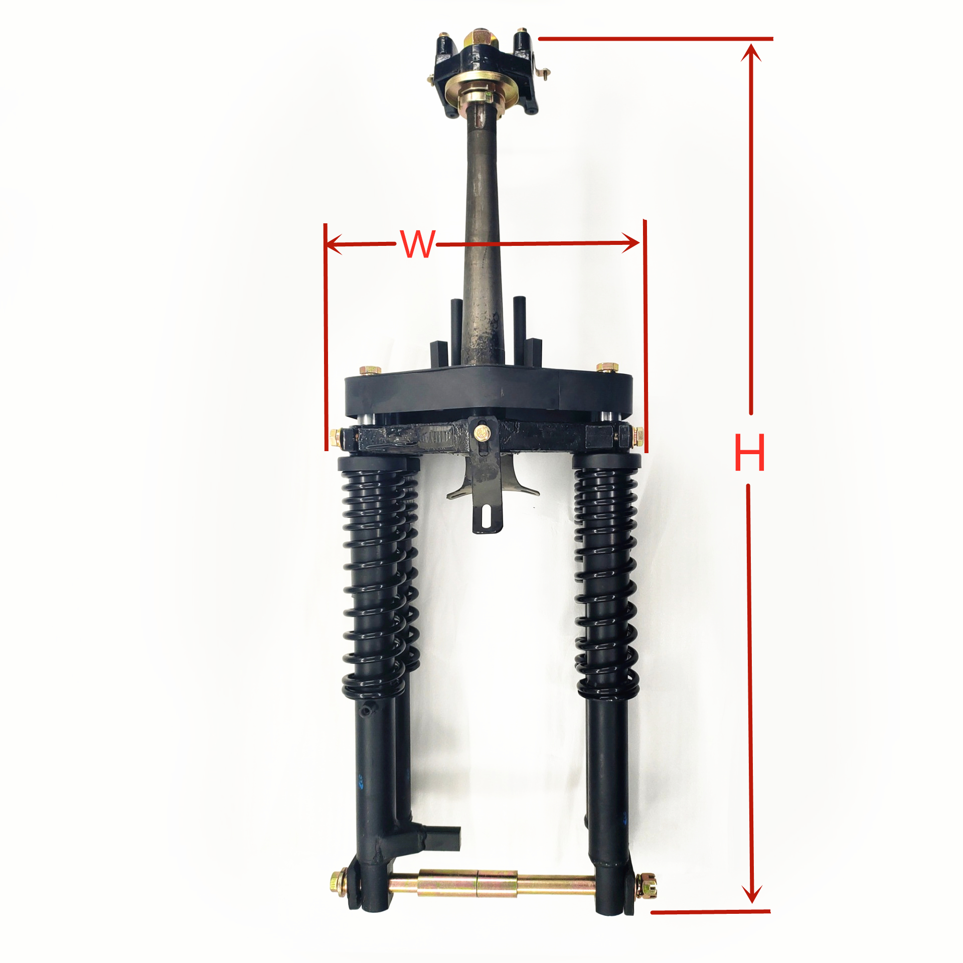 09 Double spring hydraulic front shock absorber Front fork shock Absorber for Van Motorcycle covered truck tricycle