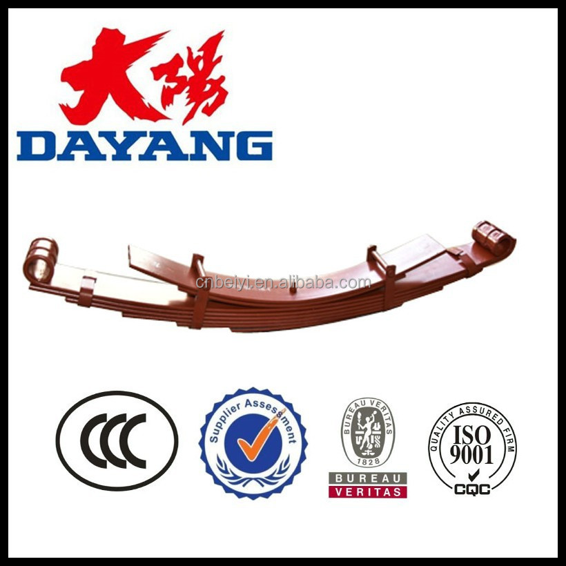 2015 new Laos rebounce type tricycle stainless 6pcs leaf spring steel for sale