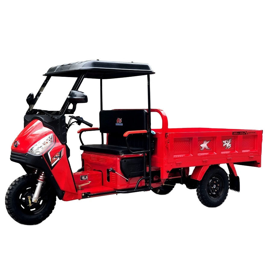 Factory direct wholesale cheapest motorized used for sale 150cc moped delivery van cargo tricycle