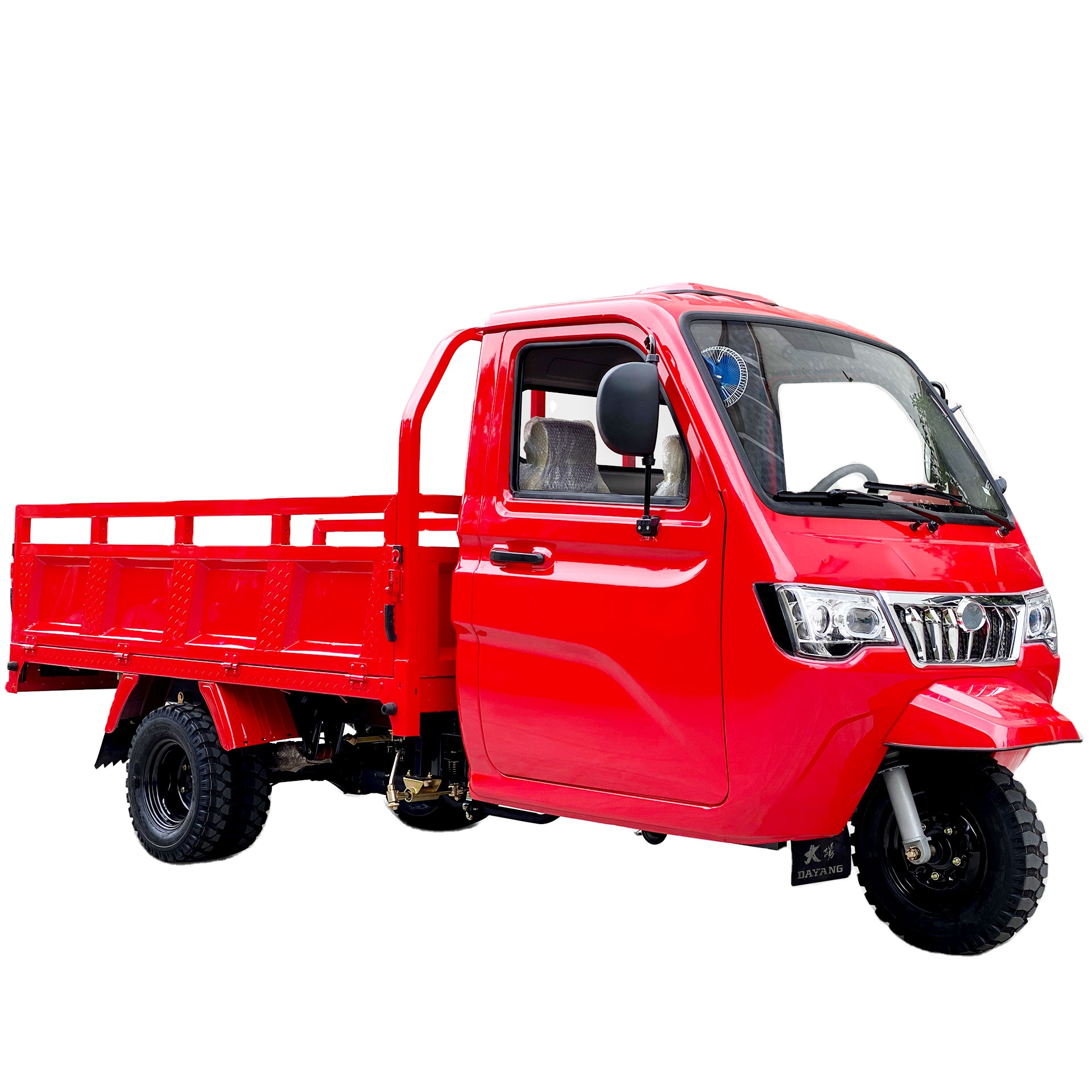 Wholesale 2021 brand new factory modern motorized tricycles strong 250cc enclosed motorized big wheel tricycle