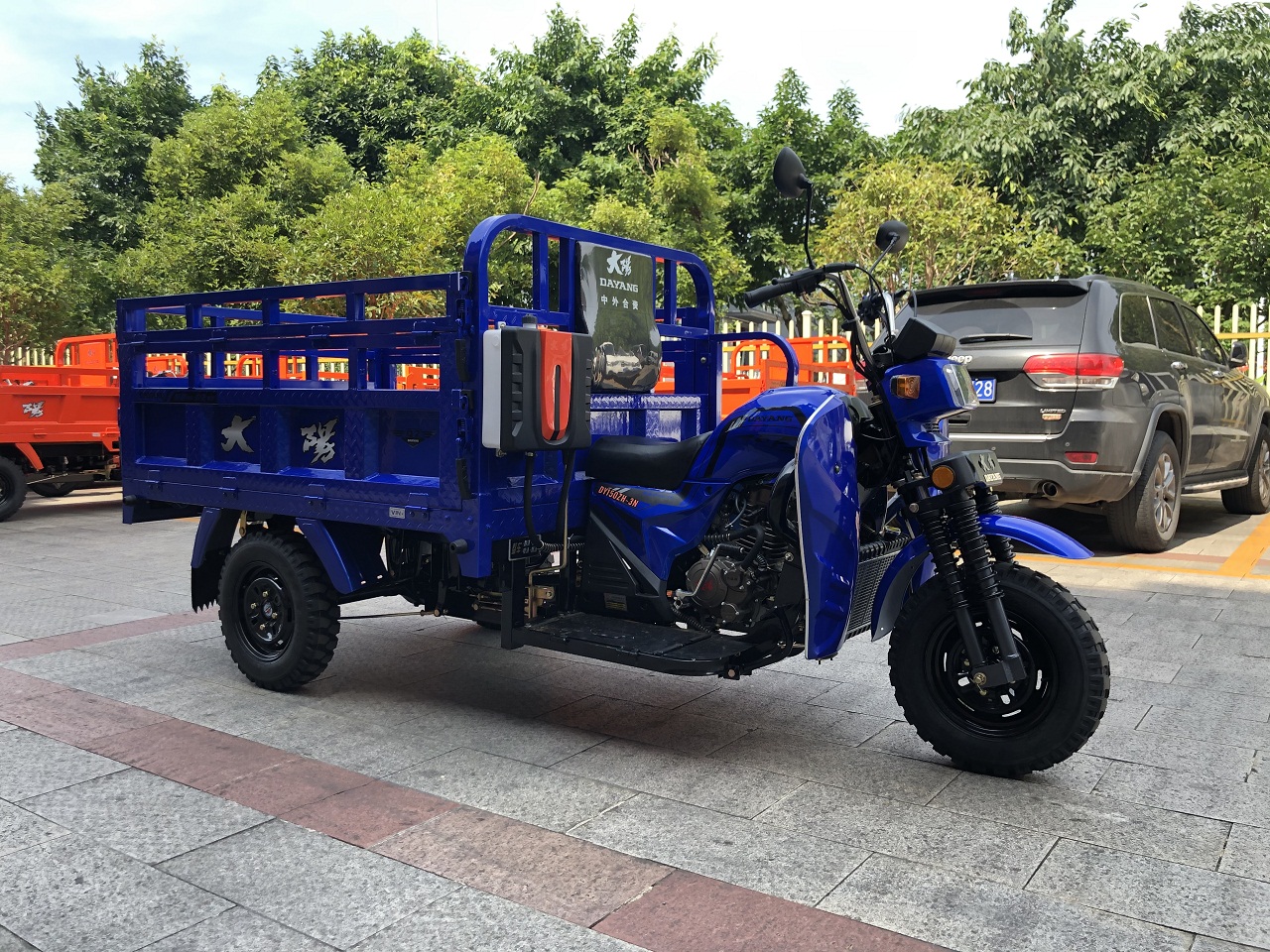 2016 high quality new design 200cc 250cc china manufacturer trimoto de carga&motor cargo tricycle for sale in Zambia