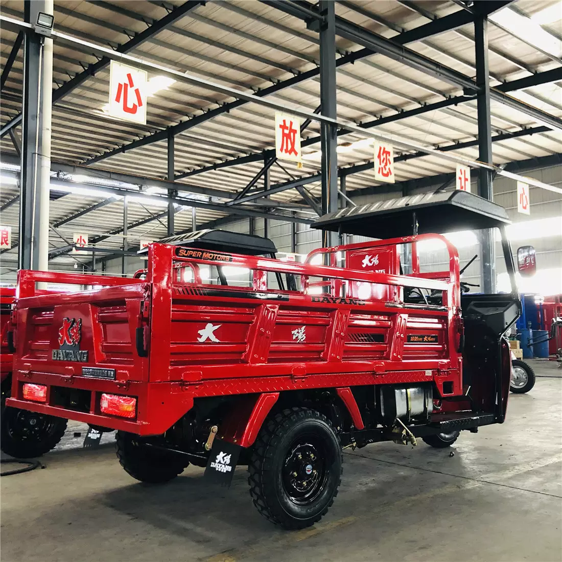 Hot selling DAYANG brand displacement 250CCheavy duty stable tire truck cargo tricycle for global market