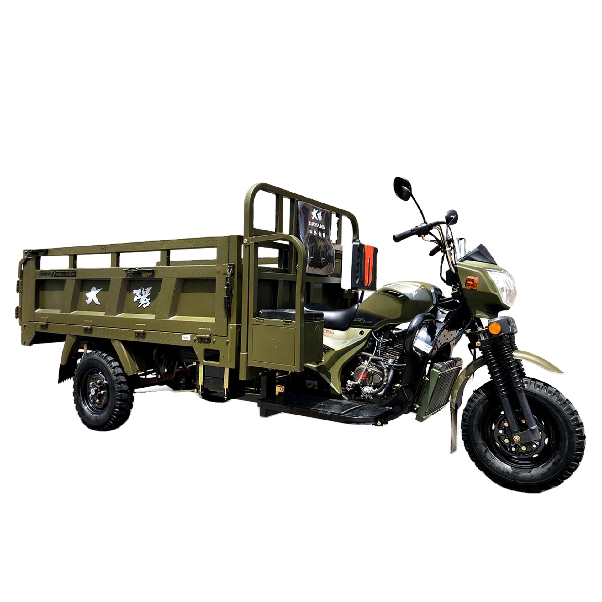 2022 New powerful 200/250/300cc tricycle cargo disabled gasoline petrol tricycle cargo bike
