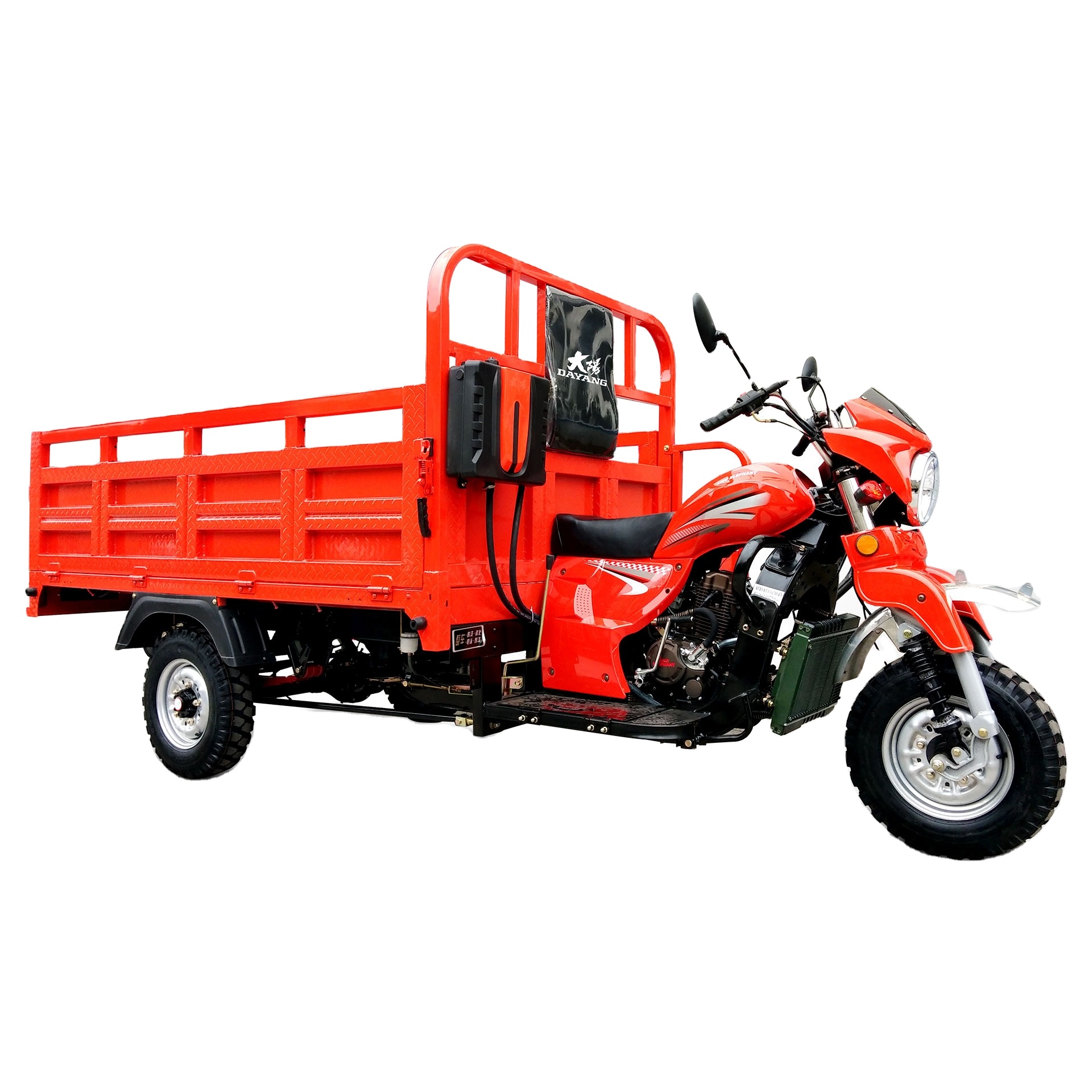 DAYANG elderly disabled custom hot selling three wheel motorcycle model van Cargo Tricycle 3- Wheeled Motorcycle Cargo Tricycle