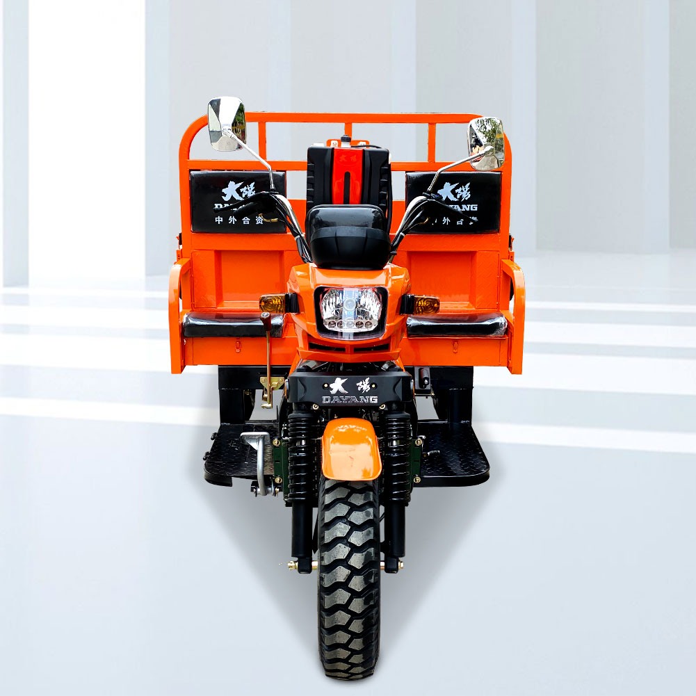 China DAYANG high quality new design  farm petrol motorized cargo motor tricycle 150cc zongshen