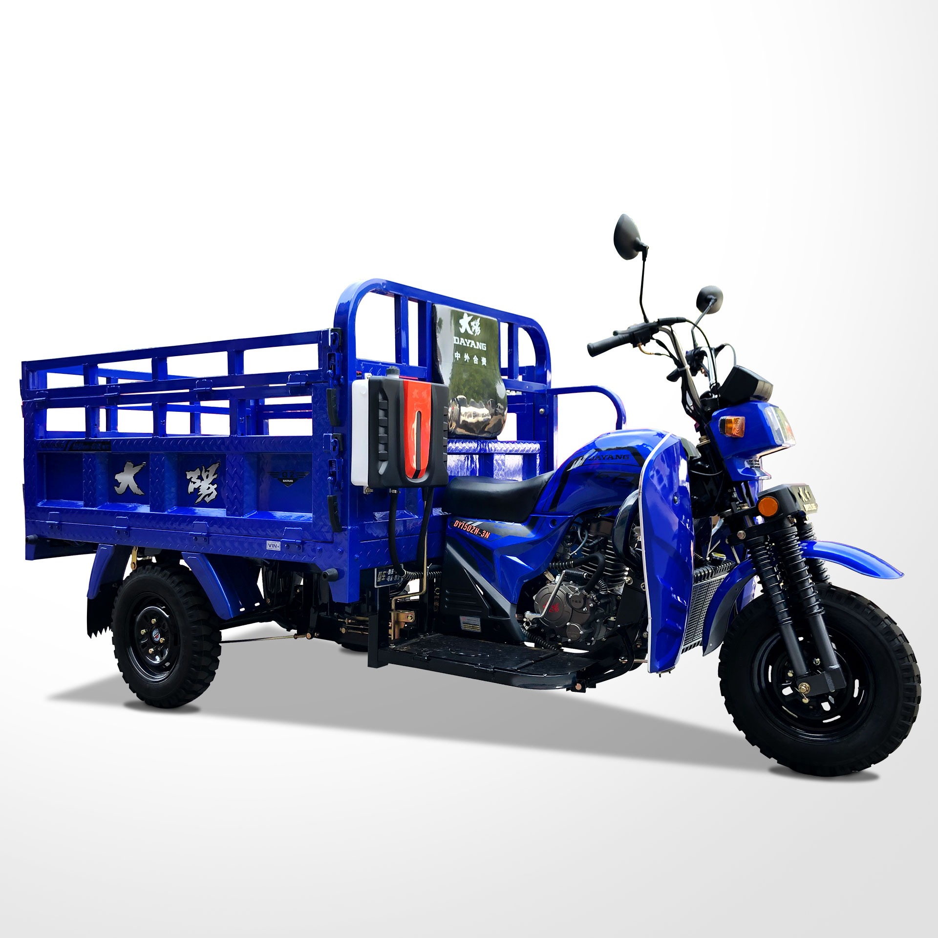 China Factory 150cc Air Cooled Tricycle Gasoline Motor Three Wheel Cargo Tricycle Manufacturer  motorized Cargo Bike