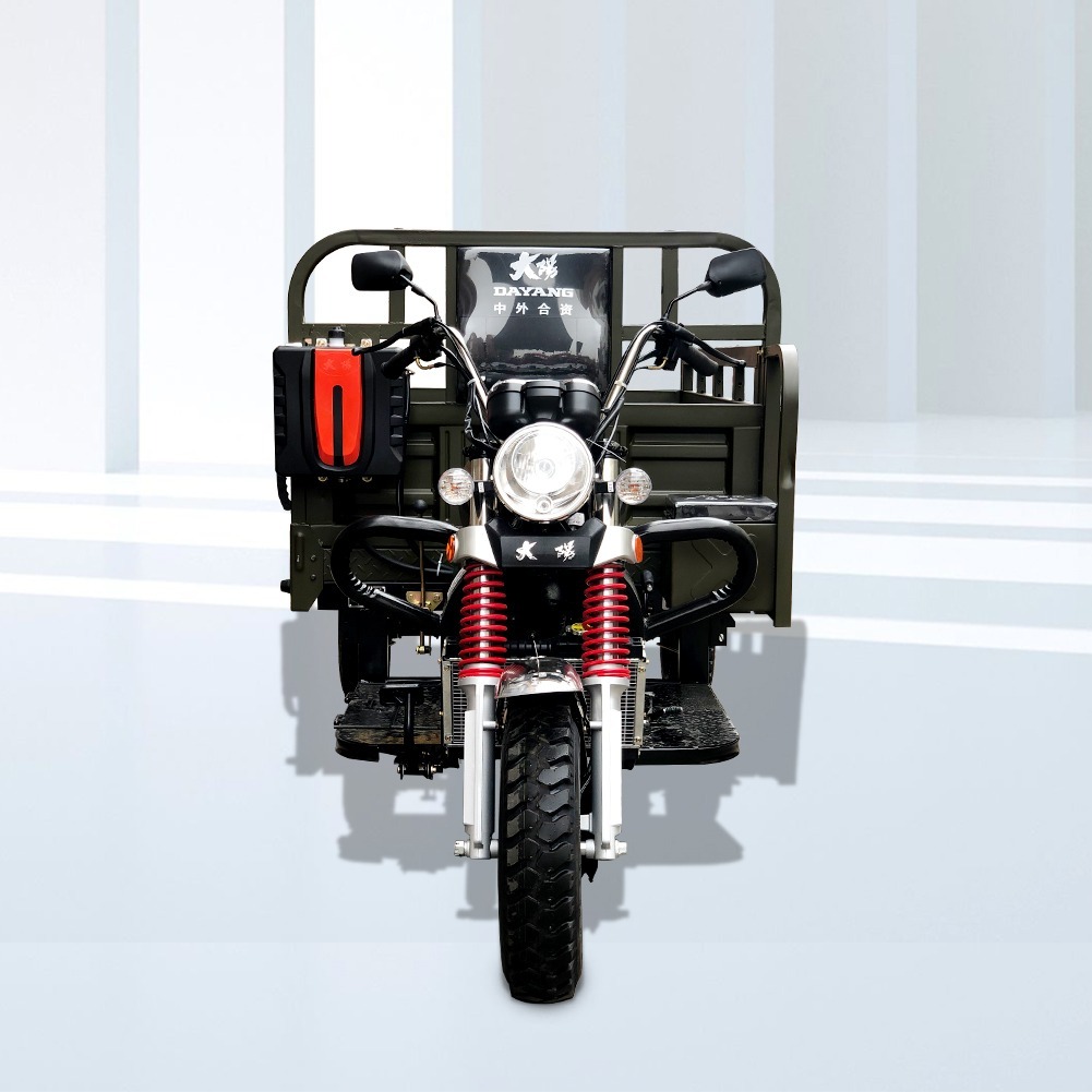 Three Wheel Cargo Motorcycle With Two Seats