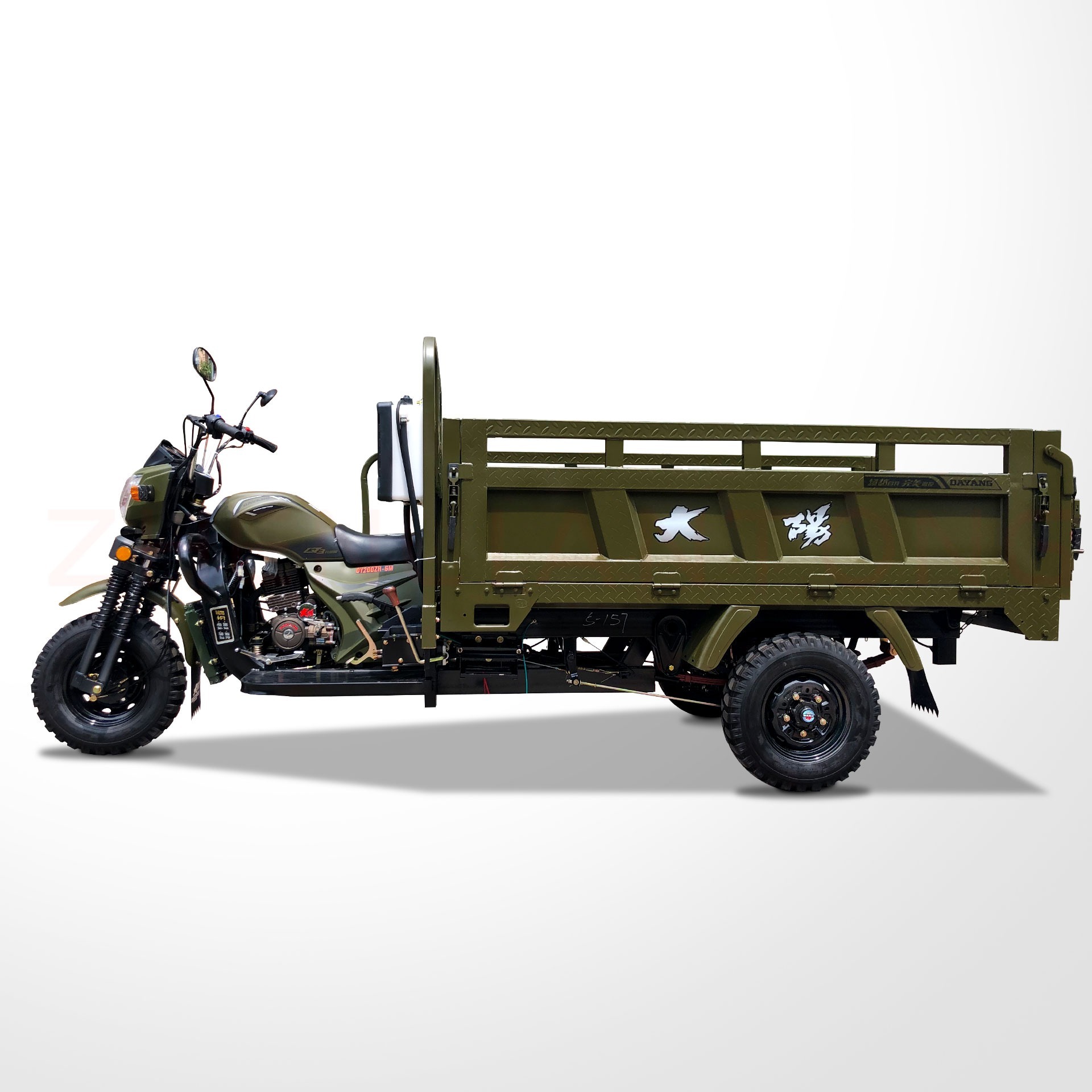 150cc Auto Cargo Loader Cargo Motor Tricycle