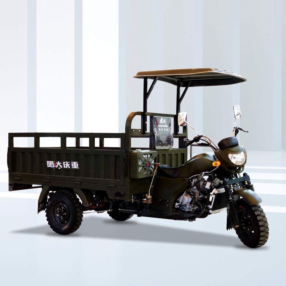 DY-H7 Africa hot selling and popular cargo tricycle models with powerful engine of 250cc