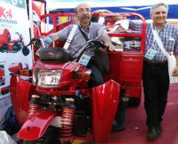 Sudan Khartoum 200cc three-wheel moto cargo