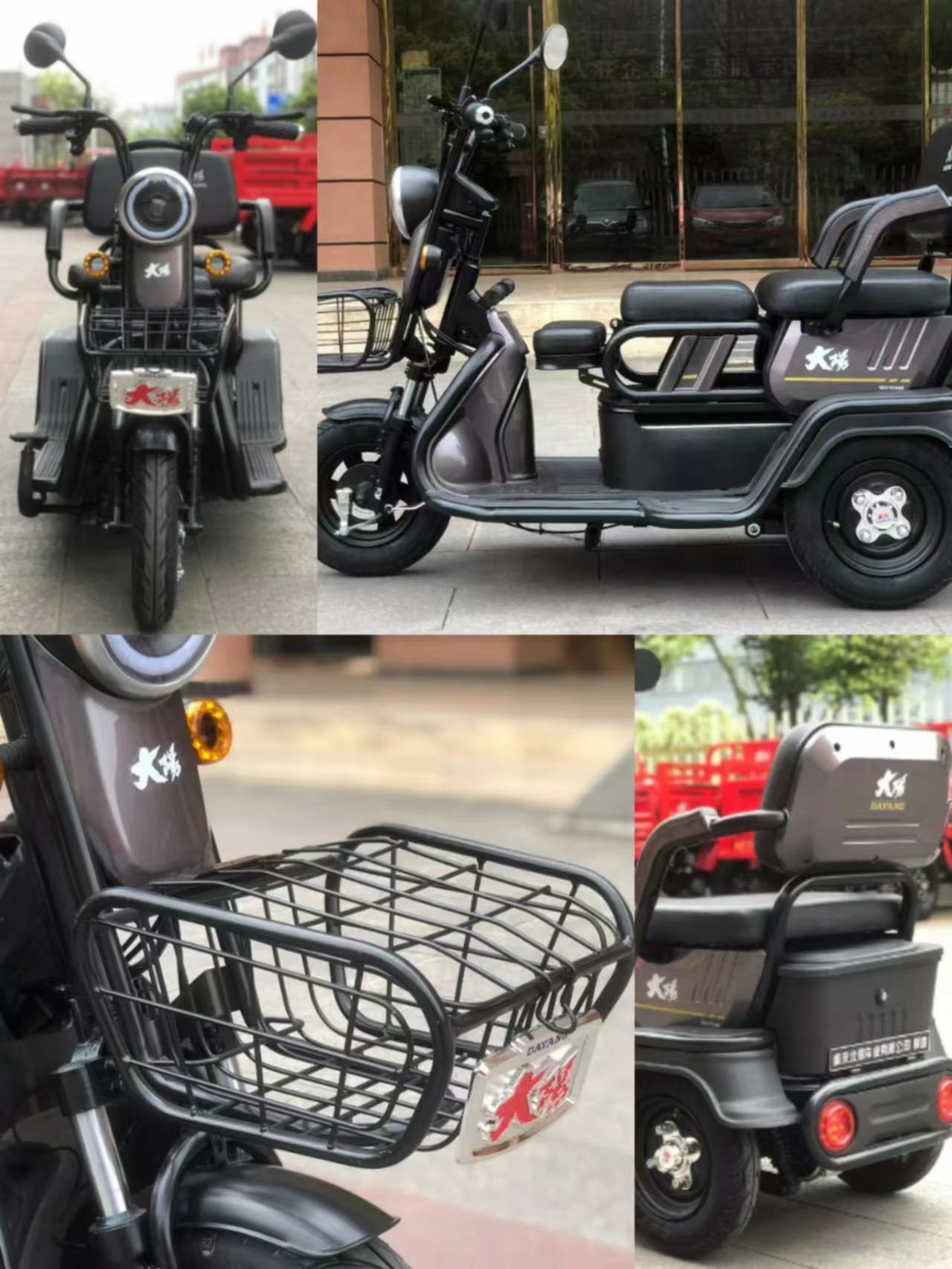 Egypt Cairo Alexandria Luxor Aswan Suez Abydos DAYANG China factory hot Sale electric 3 wheel tricycle Environmental motorcycle adult leisure tricycle with low price new style