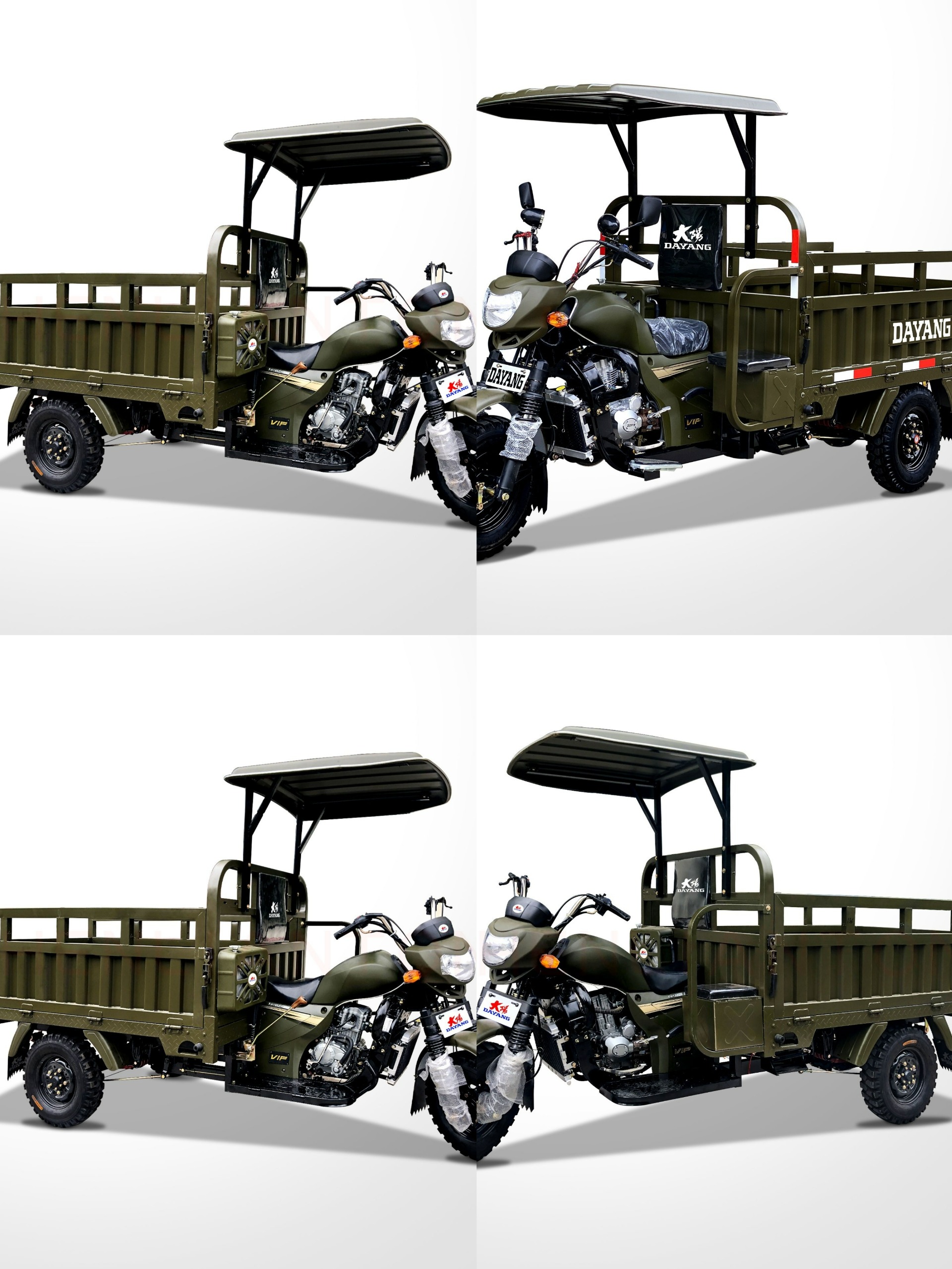 High Quality 300cc 3-wheeler Motorcycle Auto Rickshaw