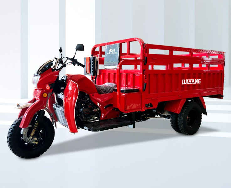 DAYANG Factory Cargo Motor Tricycle Hydraulic Dump Fuel Oil Tricycle Motorcycle