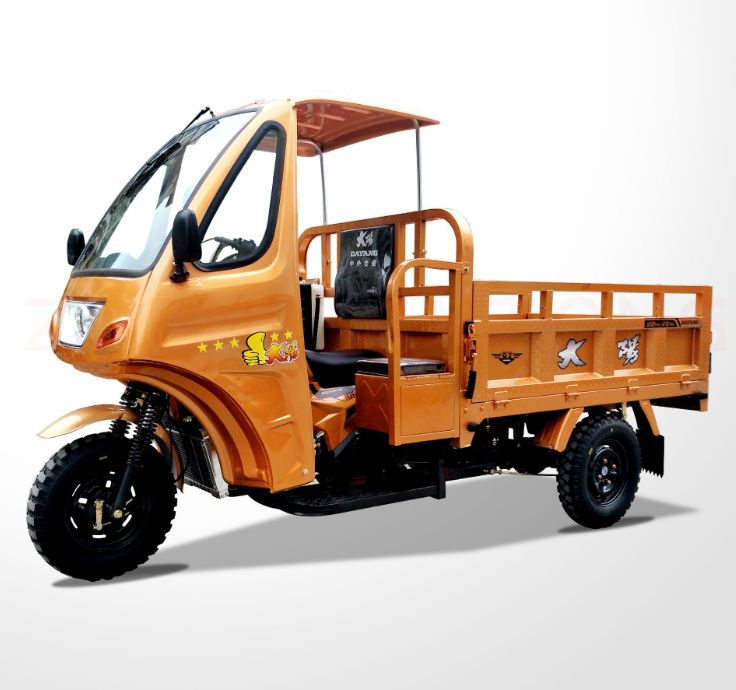 Q2-S1 Semi Cabin Cargo Tricycle with Powerful Engine